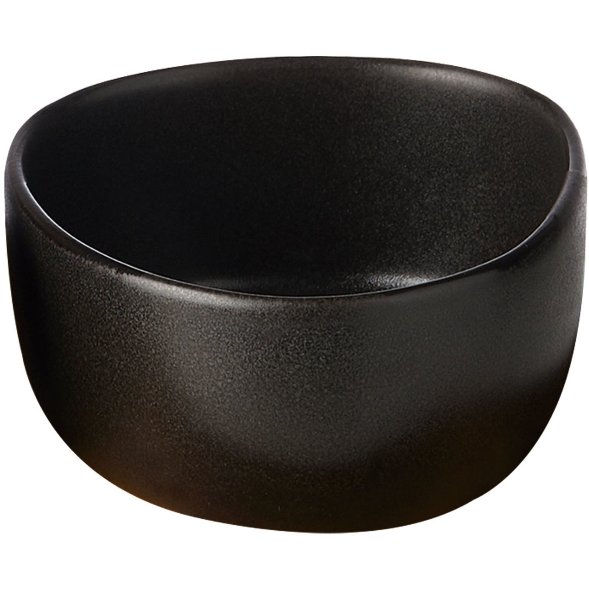 Aida Raw Organic Skål  12x10x5 Cm  Titanium Black
