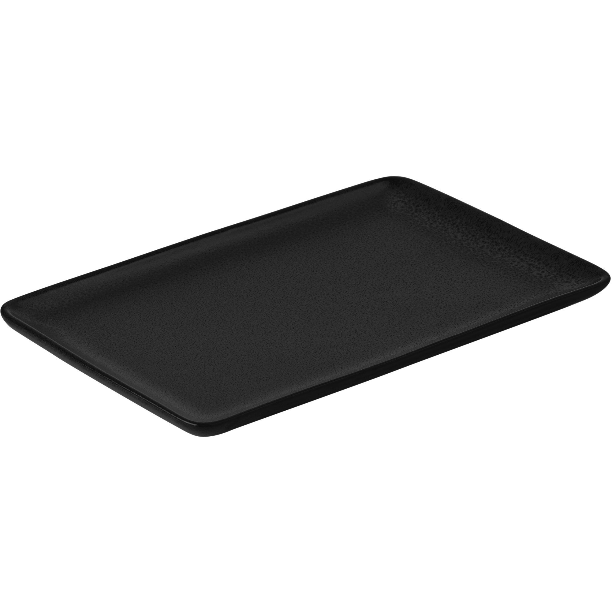 Aida Raw Rektangulær Tallerken  23     15 Cm  Titanium Black