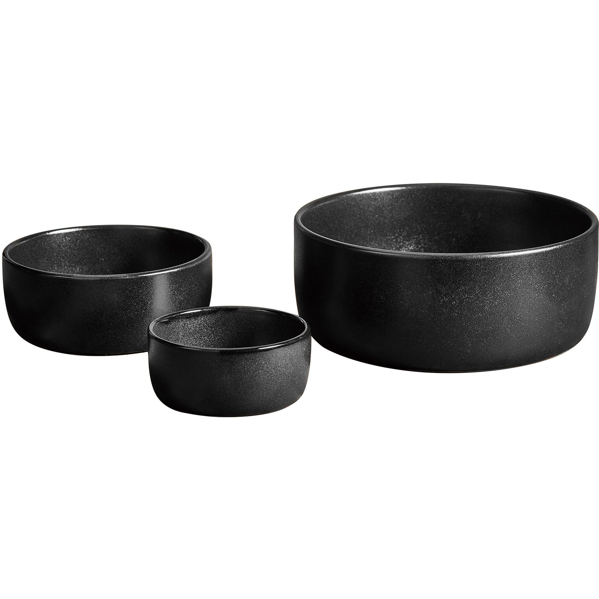 Aida Raw Skålesæt   Dele  Titanium Black