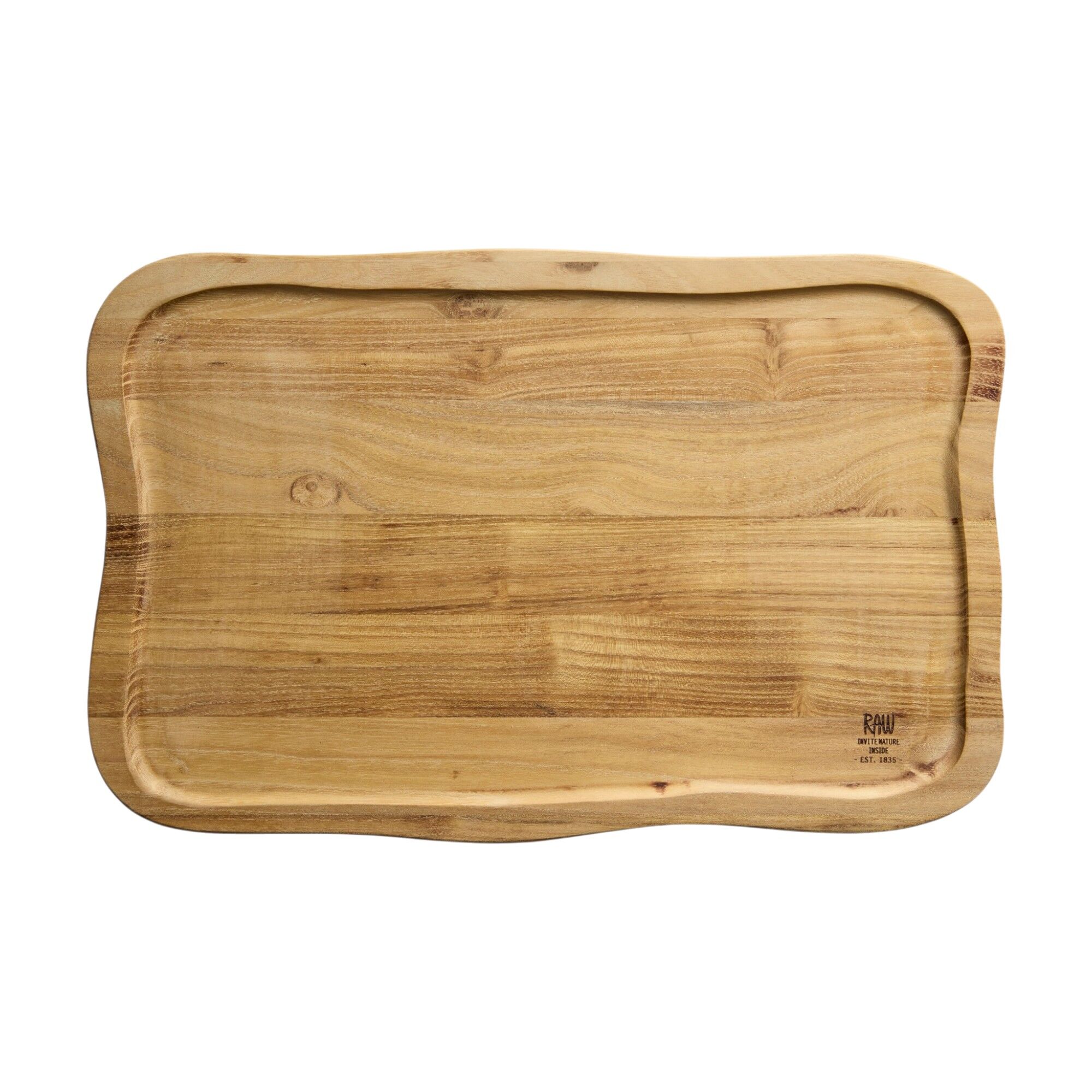 Aida Raw Skærebræt 40    26 Cm  Teak