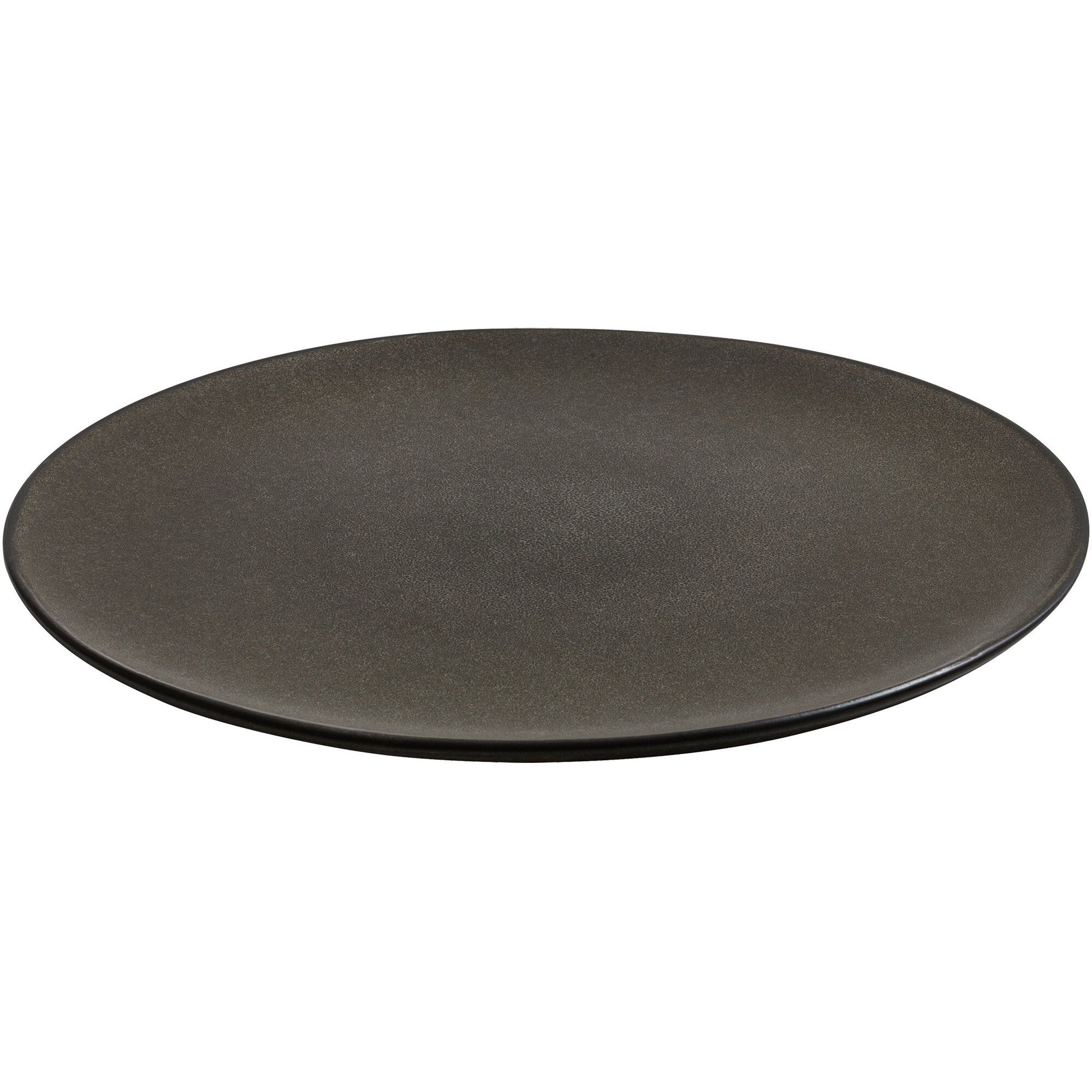 Aida Raw Tallerken ø28 Cm  Forest Brown