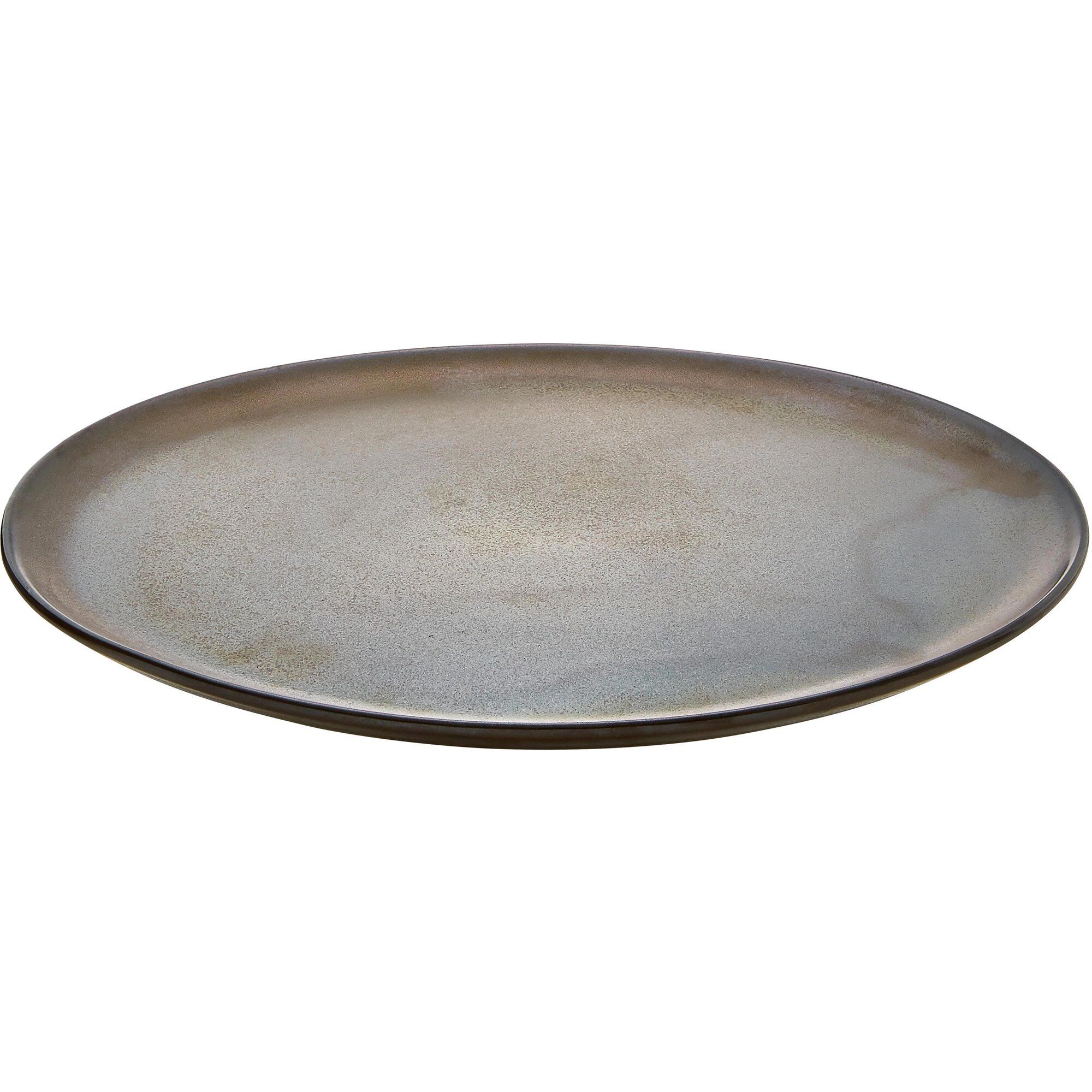 Aida Raw Tallerken ø28 Cm  Metallic Brown