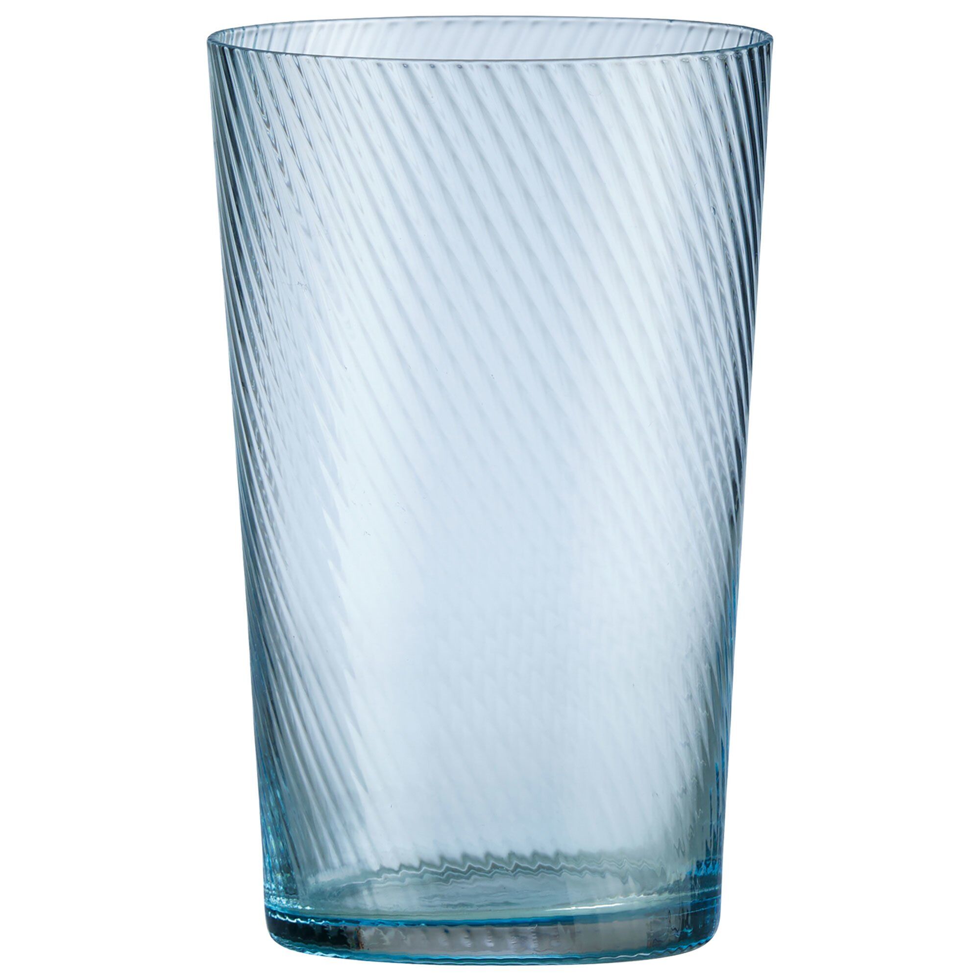 Aida Raw Unique Swirl Highballglas 45 Cl  Lysblå