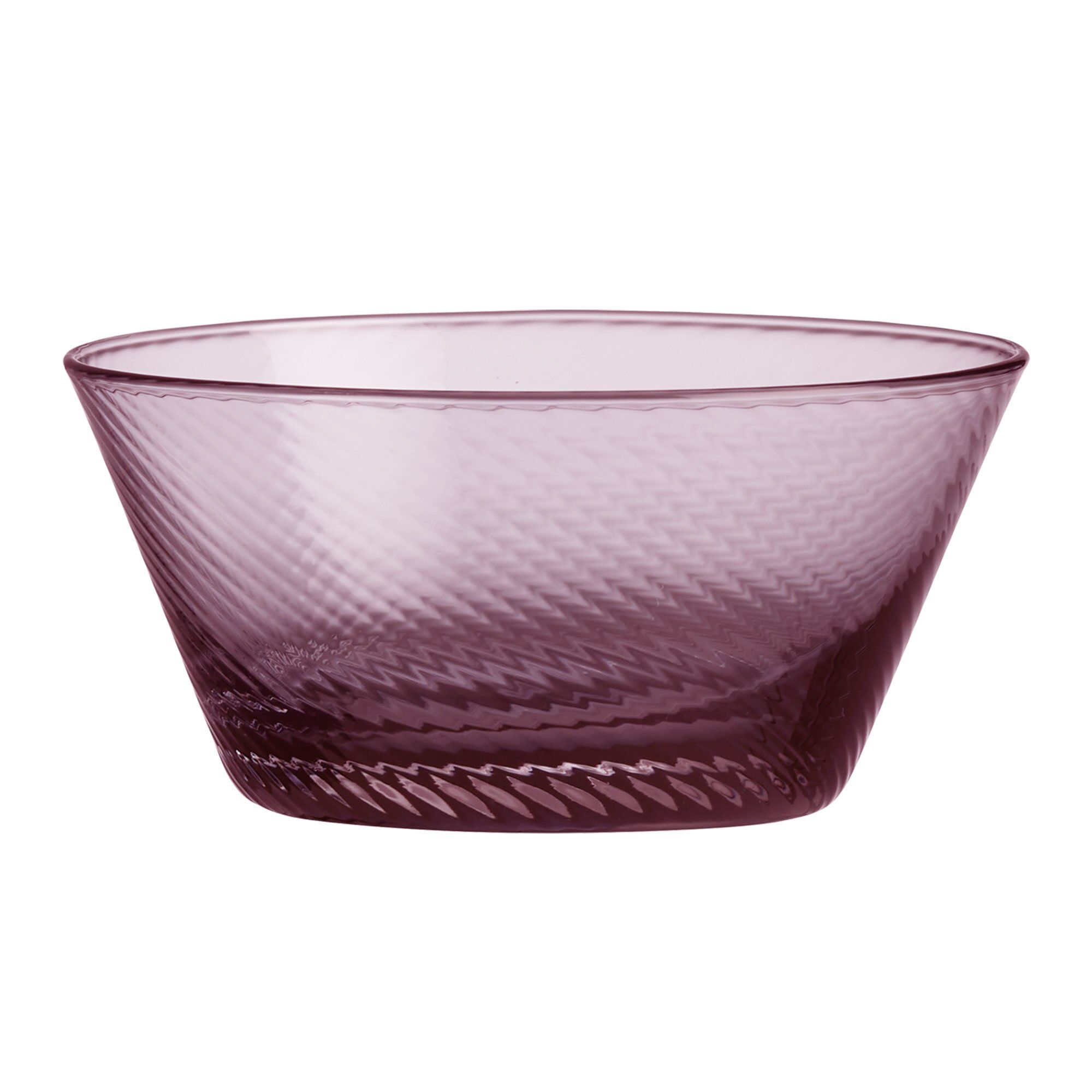 Aida Raw Unique Swirl Skål ø12   Cm  Pink