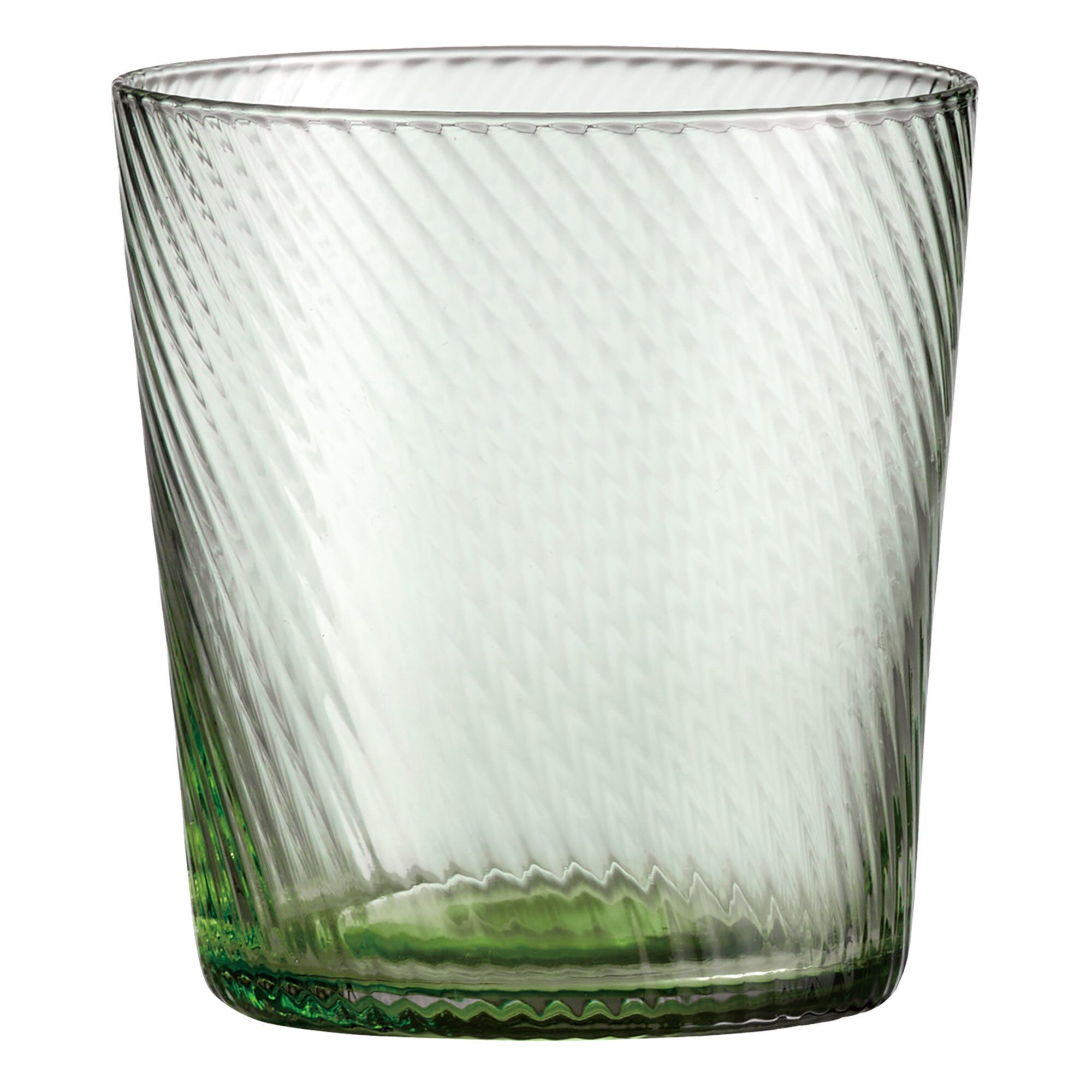 Aida Raw Unique Swirl Vandglas 30 Cl  Grøn