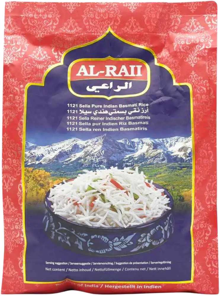 Al-raii Sella Pure Basmati Ris Kg