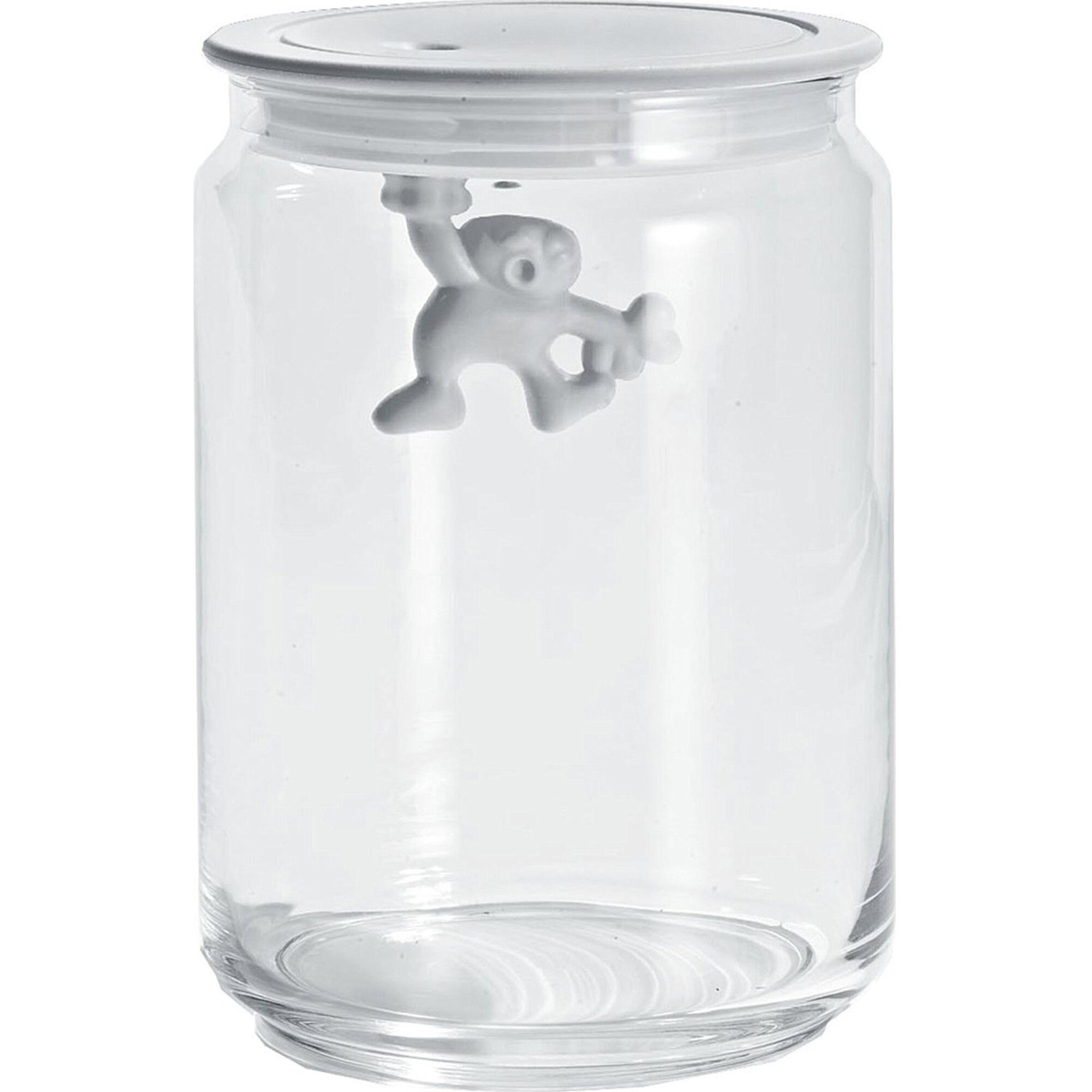 Alessi Gianni Glaskrukke Med Låg  90 Cl  Hvid