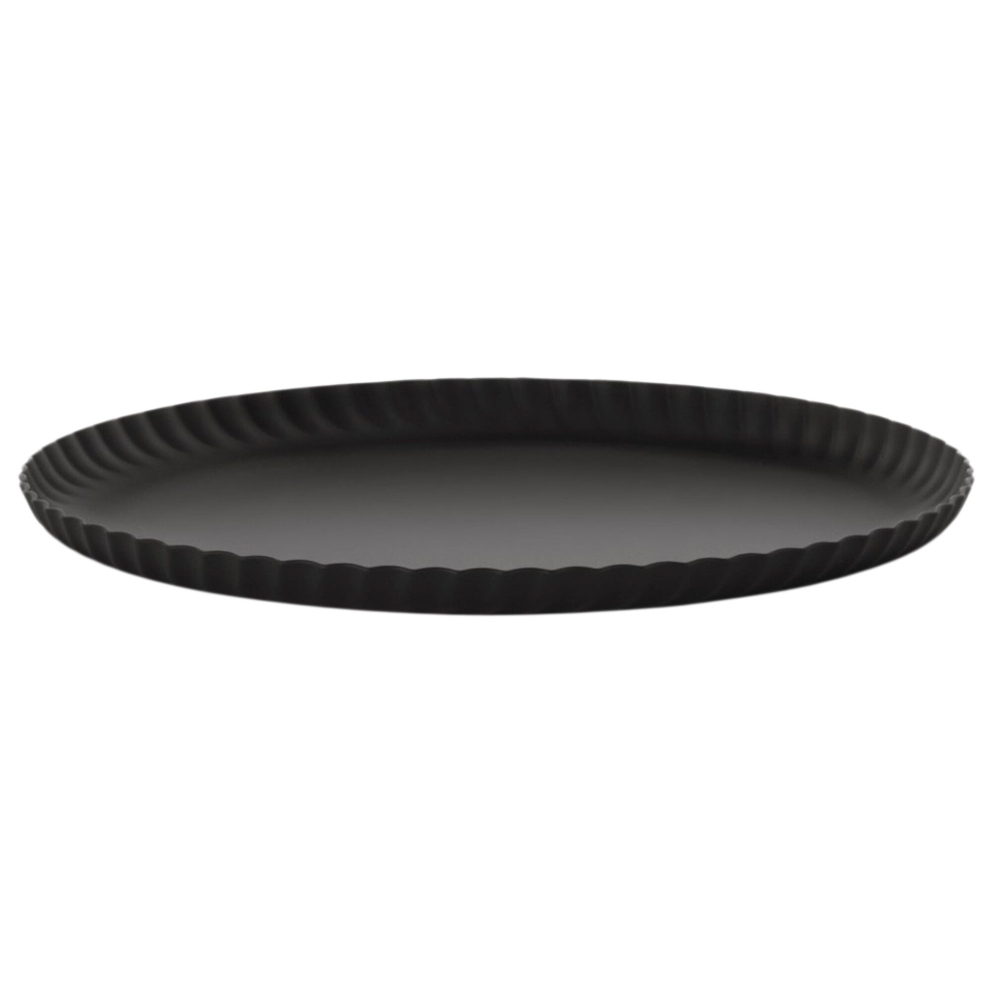 Alessi Pleats Bakke 23 Cm  Sort
