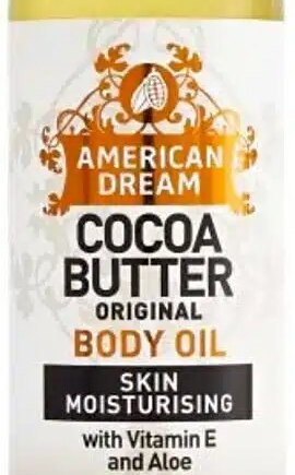 American Dream Body Oil Vitamin     Aloe 200 Ml