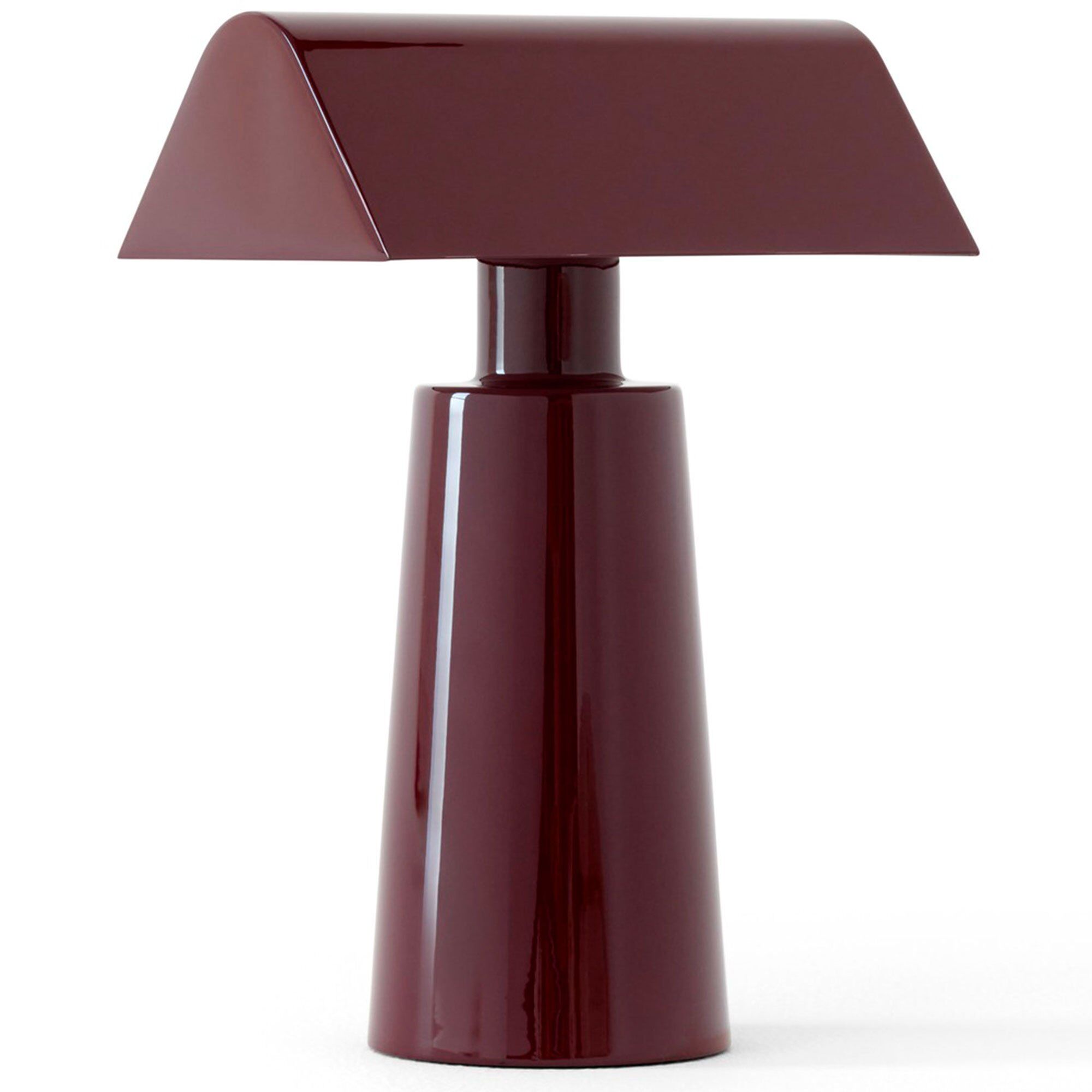 Andtradition  Tradition Caret Mf1 Bærbar Lampe  Burgunder
