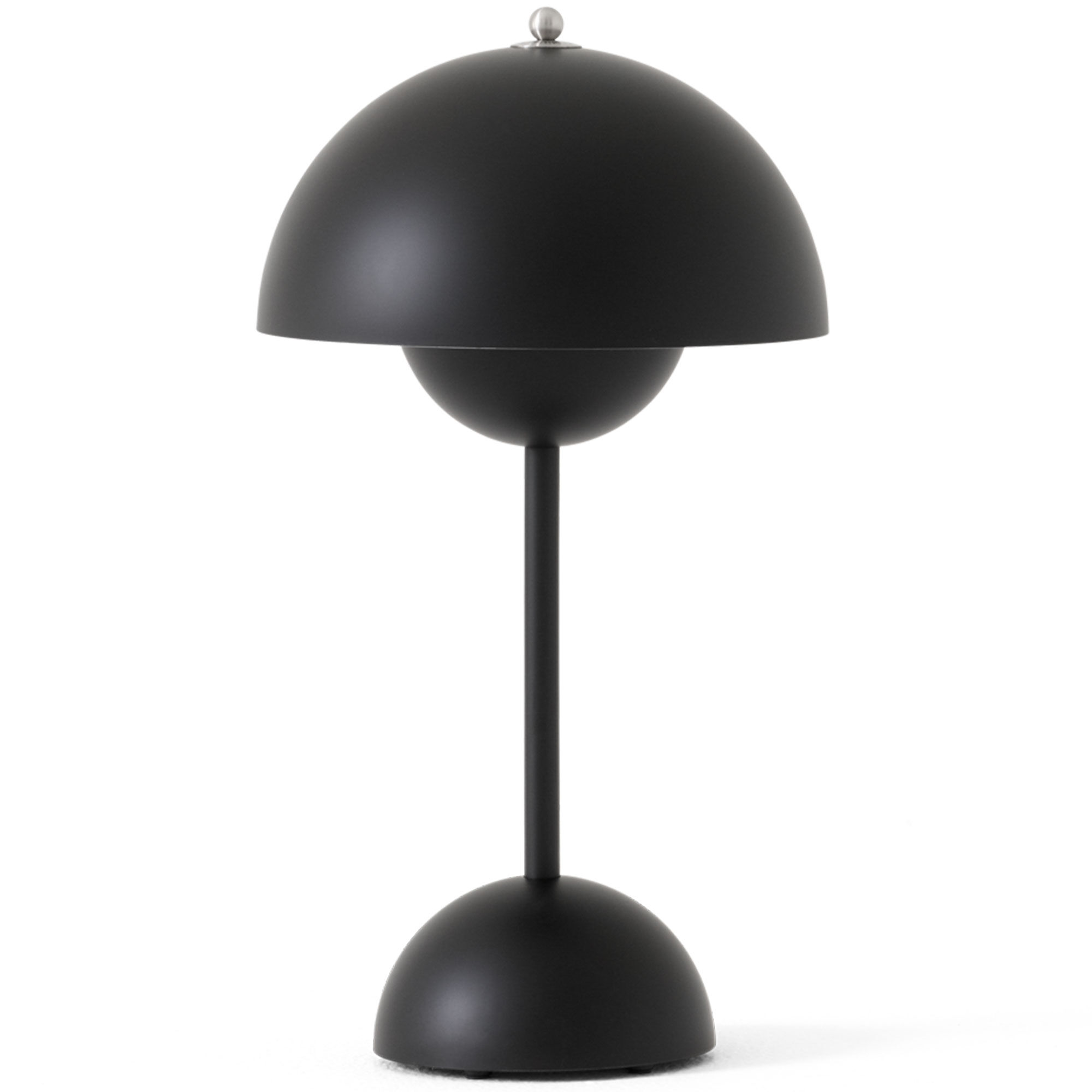 Andtradition  Tradition Flowerpot Vp9 Bærbar Lampe  Mat Sort