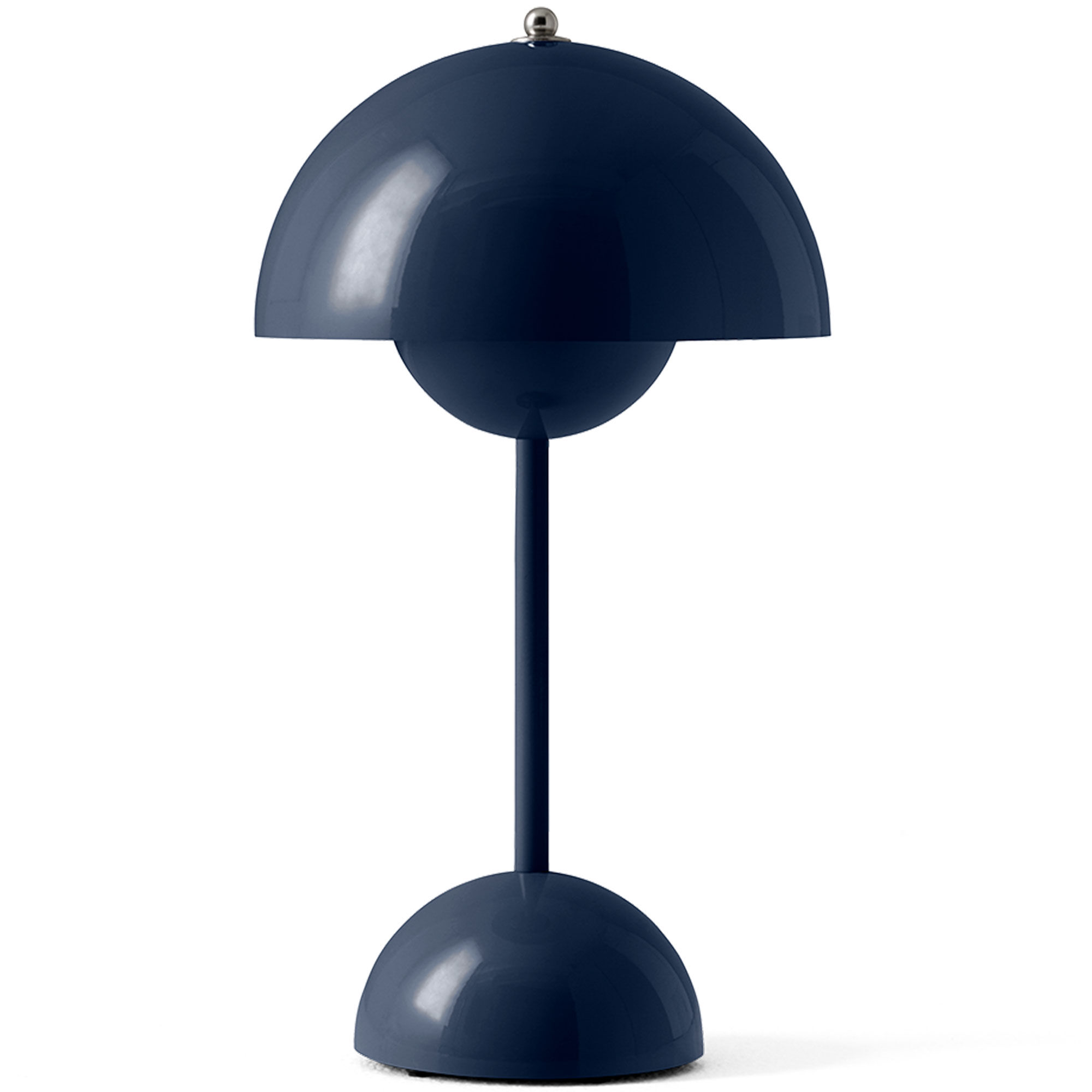Andtradition  Tradition Flowerpot Vp9 Bærbar Lampe  Steel Blue