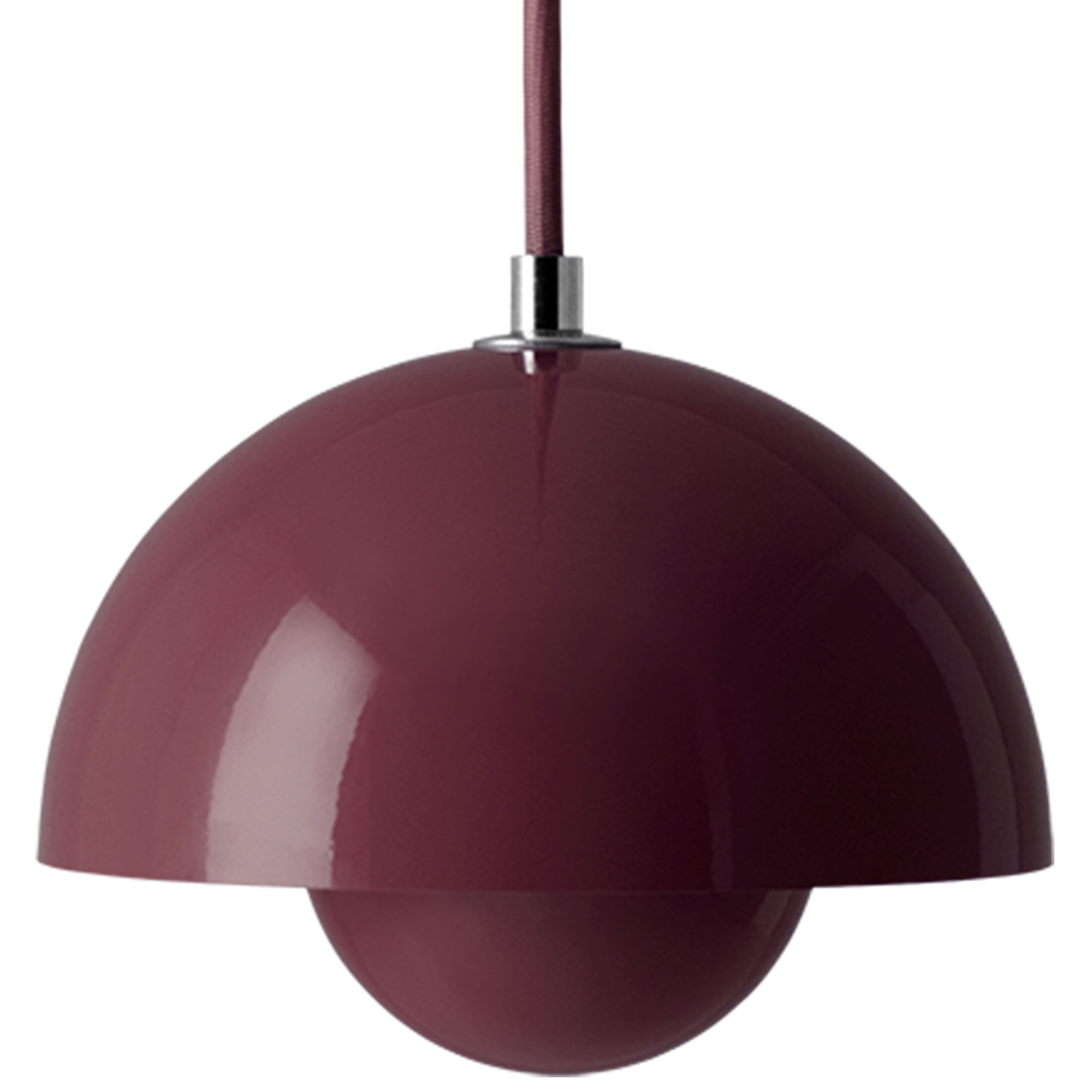 Andtradition  Tradition Flowerpot Vp10 Pendel 16 Cm  Dark Plum
