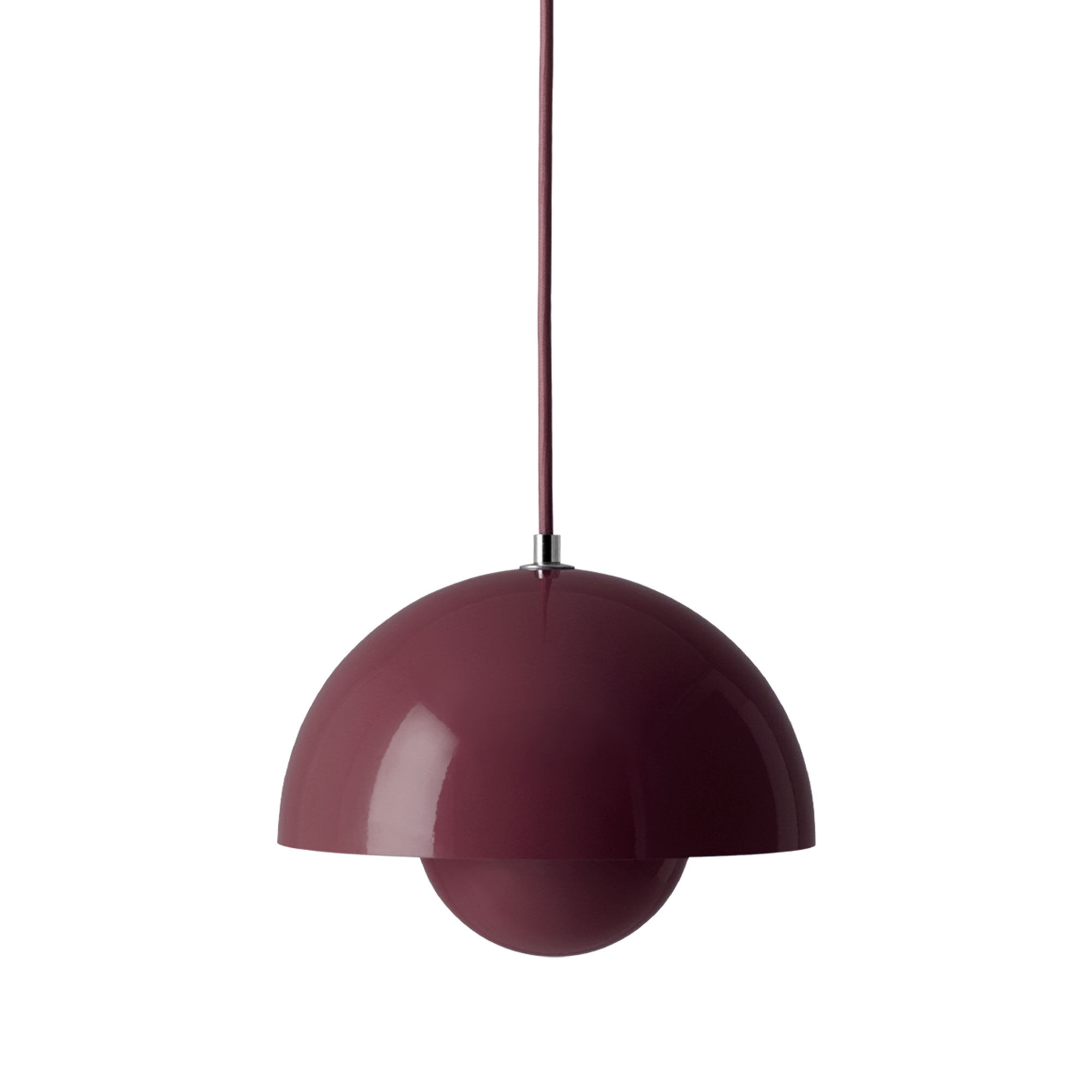 Andtradition  Tradition Flowerpot Vp1 Pendel ø23 Cm  Dark Plum