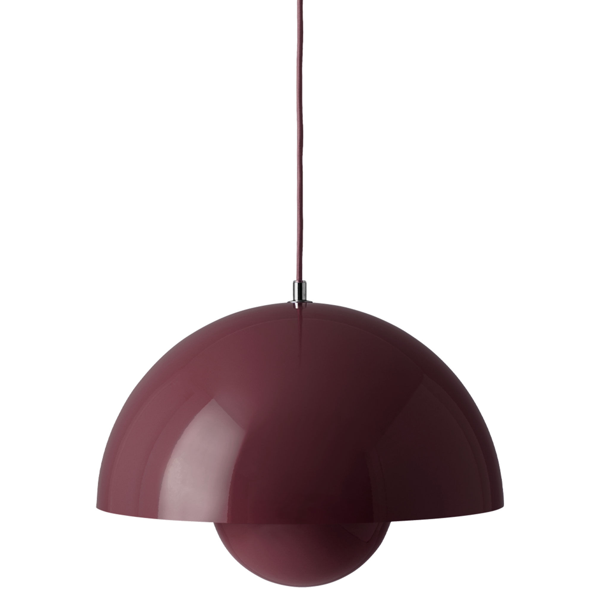 Andtradition  Tradition Flowerpot Vp7 Pendel ø37 Cm  Dark Plum