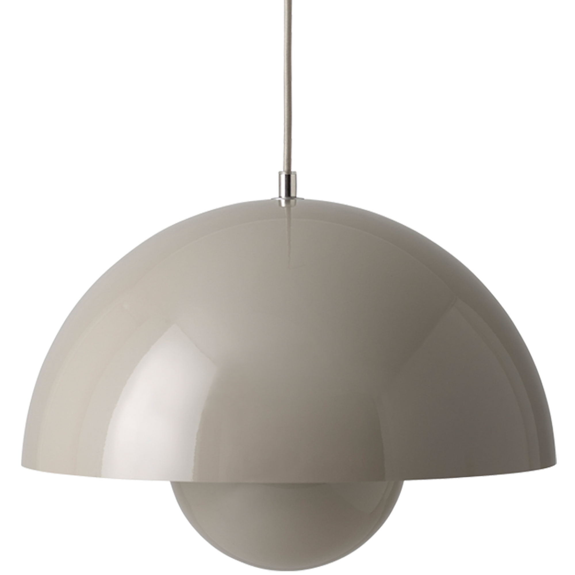 Andtradition  Tradition Flowerpot Vp7 Pendel ø37 Cm  Grey Beige