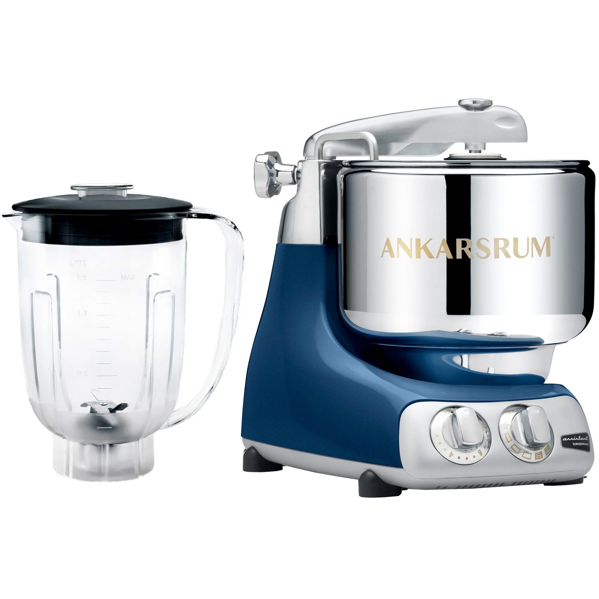 Ankarsrum Assistent Akm 6230 Røremaskine   Blender  Ocean Blue