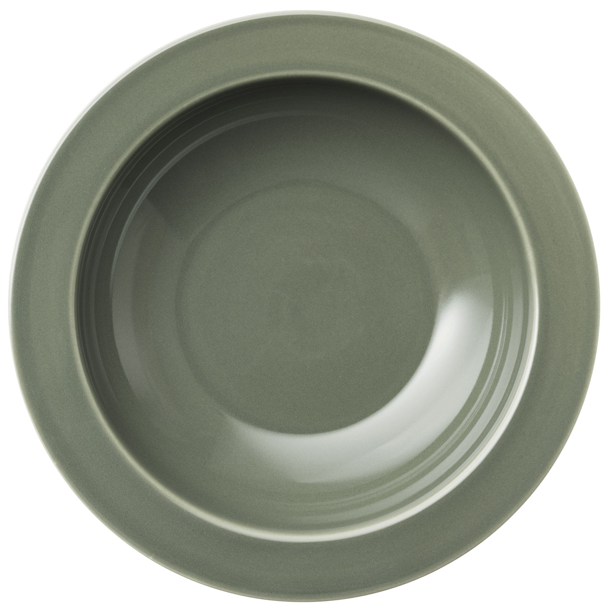 Arabia 24h Dyb Frokosttallerken 22 Cm  Vintergrøn