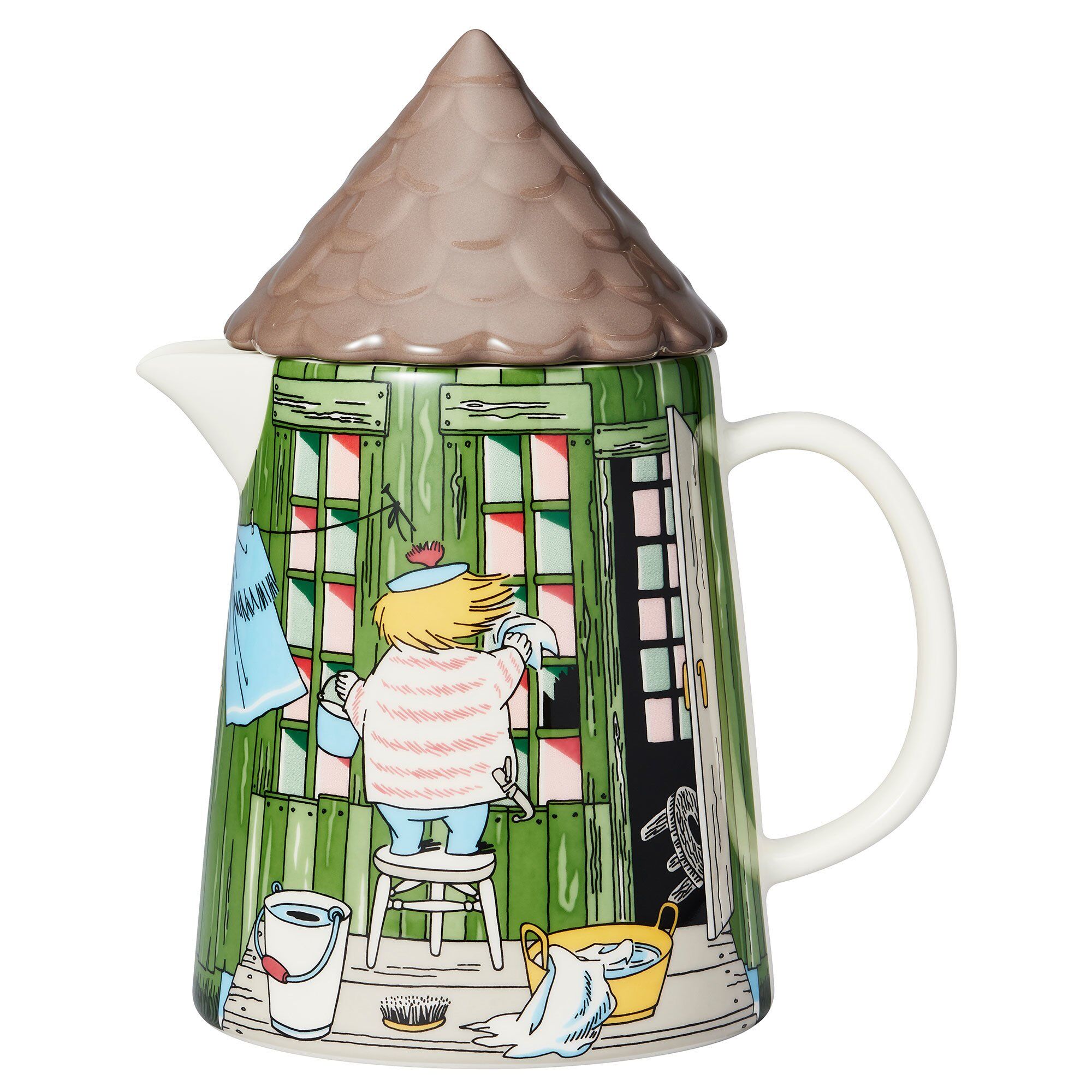 Arabia Mumi Kande Med Låg  Badehuset