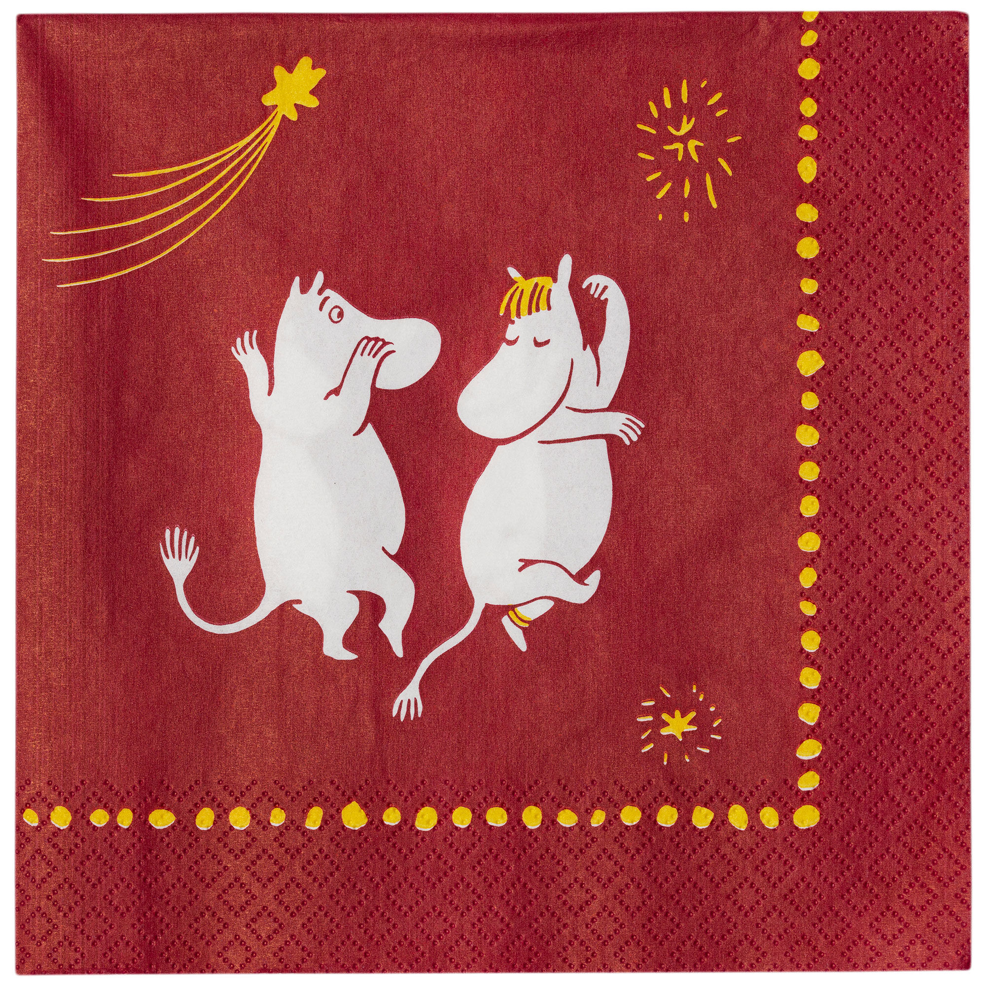 Arabia Mumin Festlige Stunder Servietter 33x33 Cm