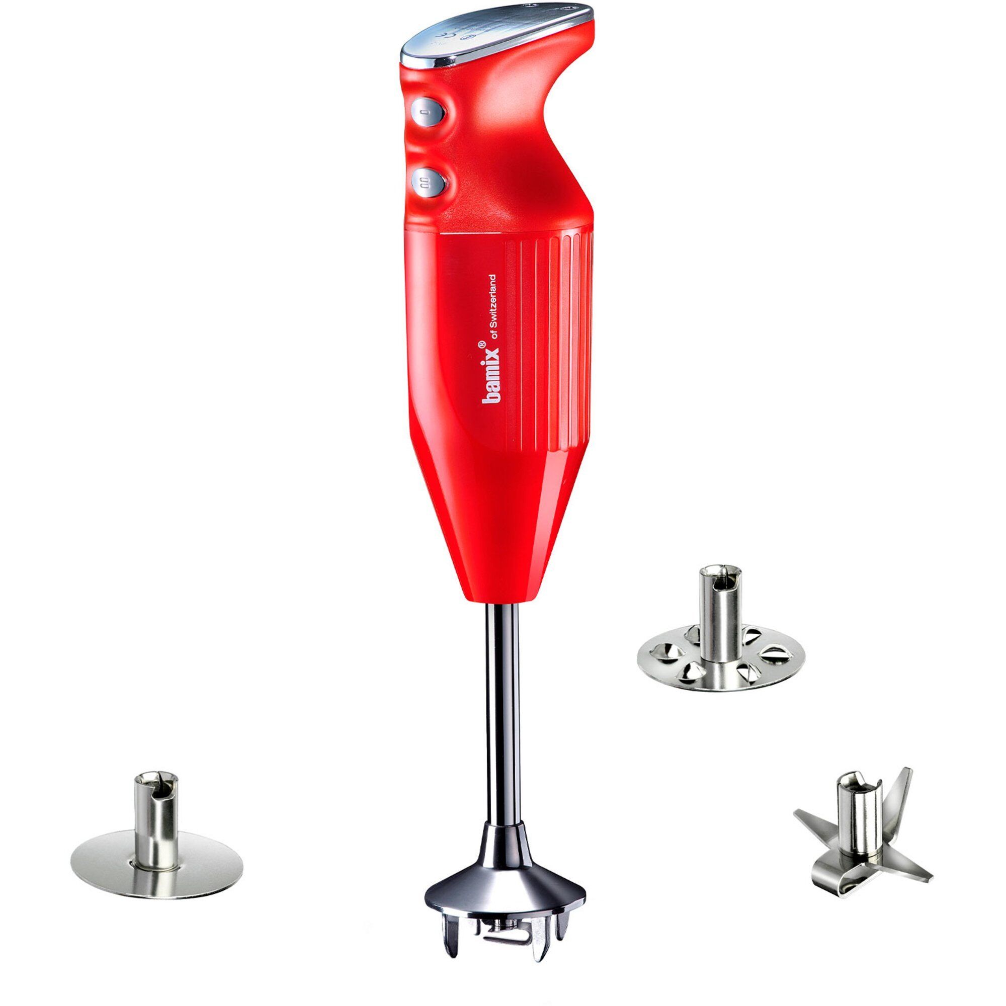 Bamix Prime Stavblender 250 Watt  Rød