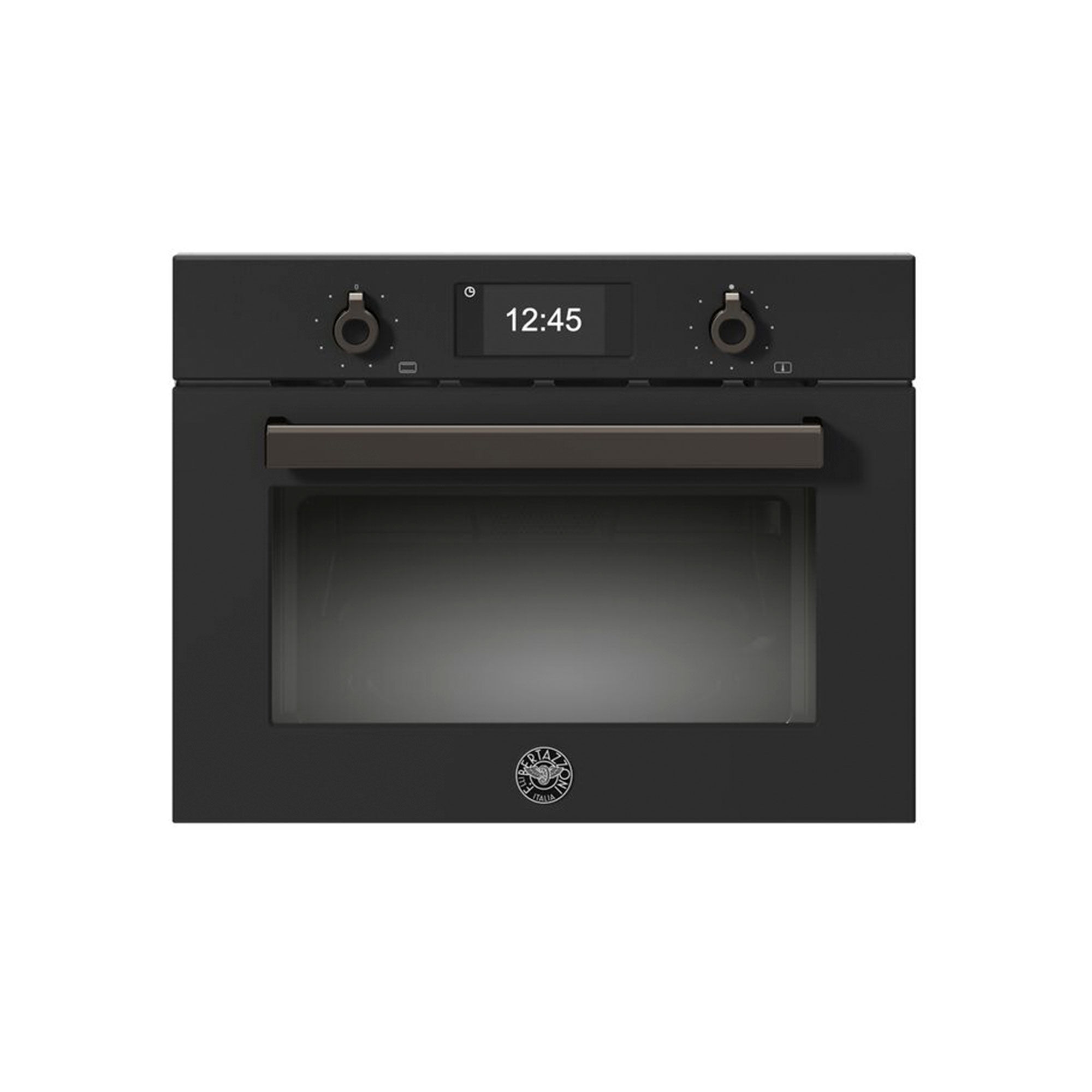 Bertazzoni Fpro4077mtn3 Professional Kombiovn Med Mikrobølgefunktion  Carbonio