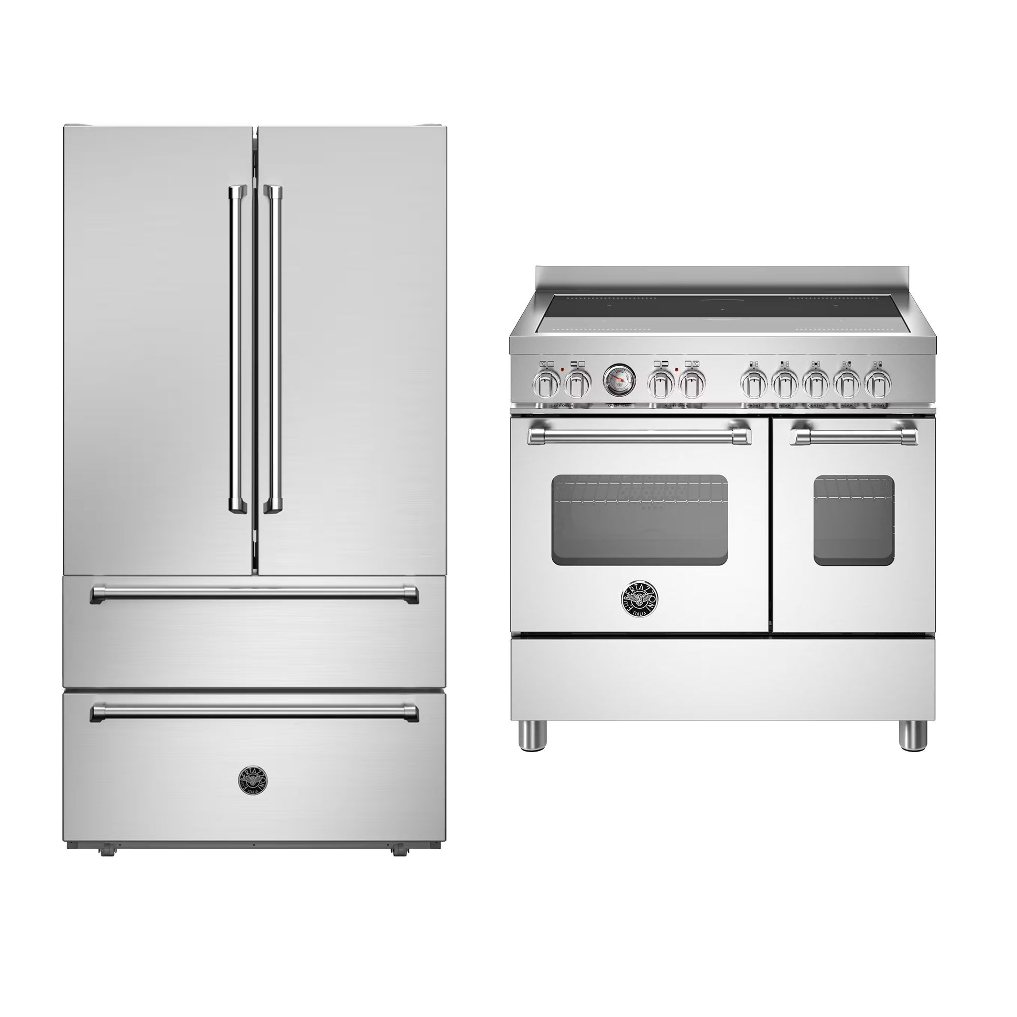 Bertazzoni Master Hvidevarepakke 90 Cm  Rustfrit Stål
