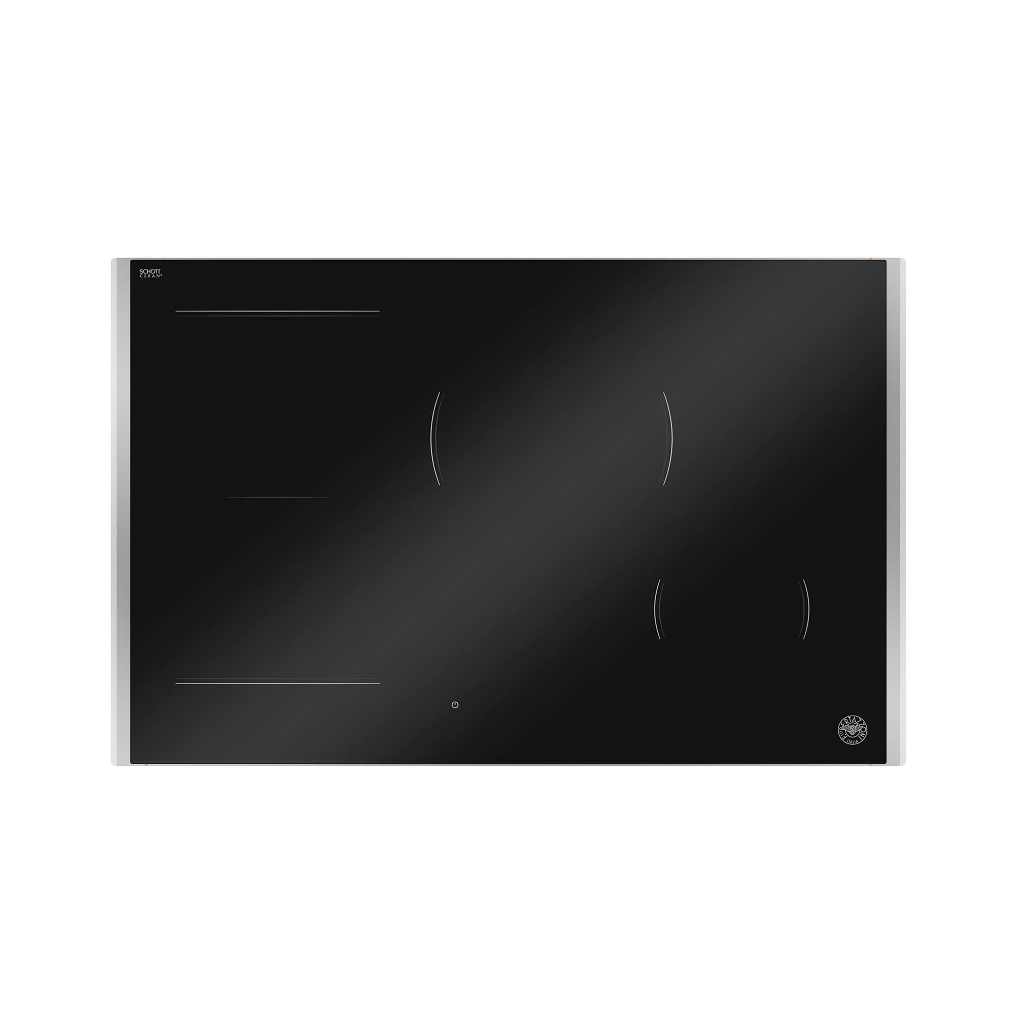 Bertazzoni P784i1m30xp Premium Induktionskogeplade 78 Cm Med Stålram    Zoner