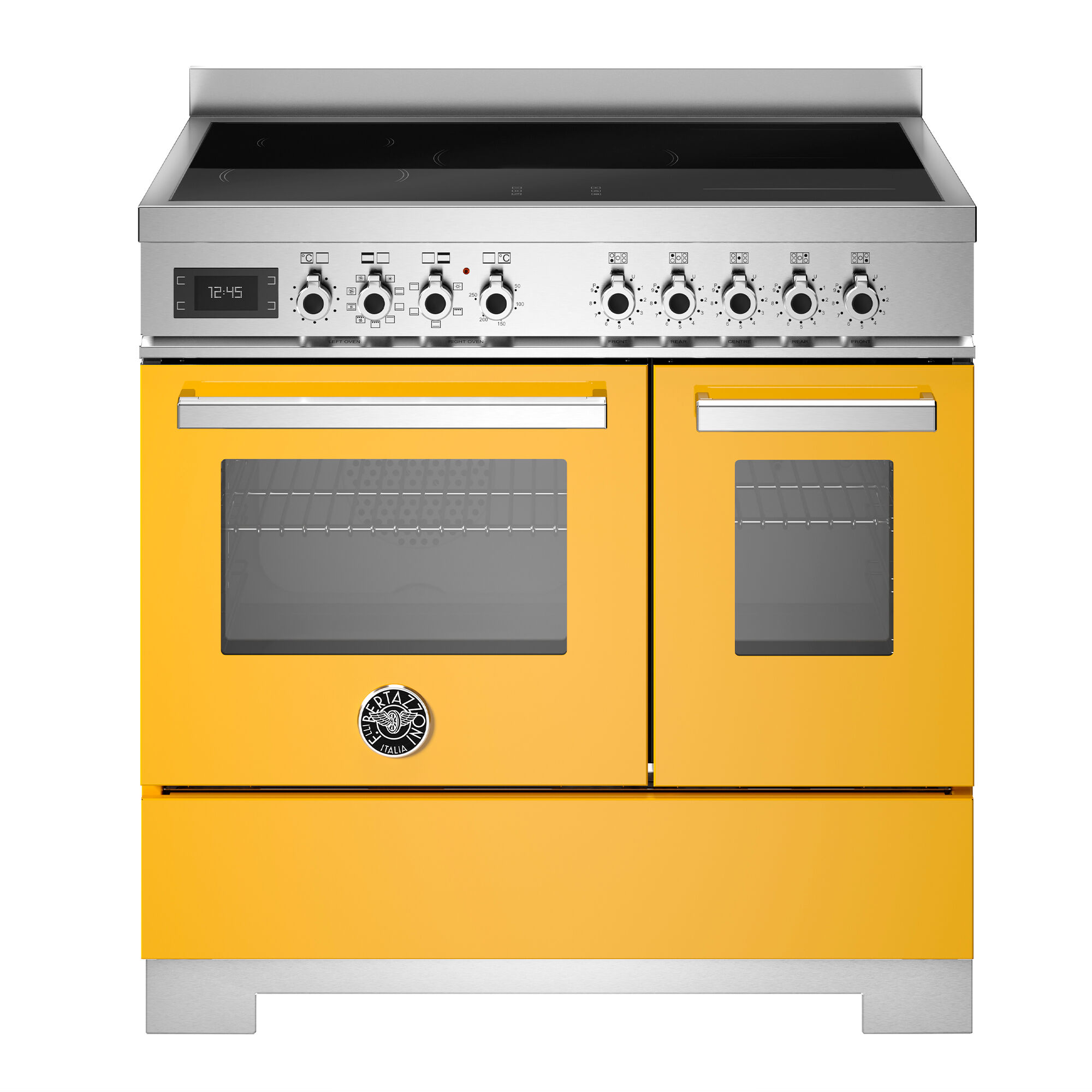 Bertazzoni Pro95i2egit2 Professional Induktionskomfur 90 Cm Med   Zoner Og   Ovne  Gul