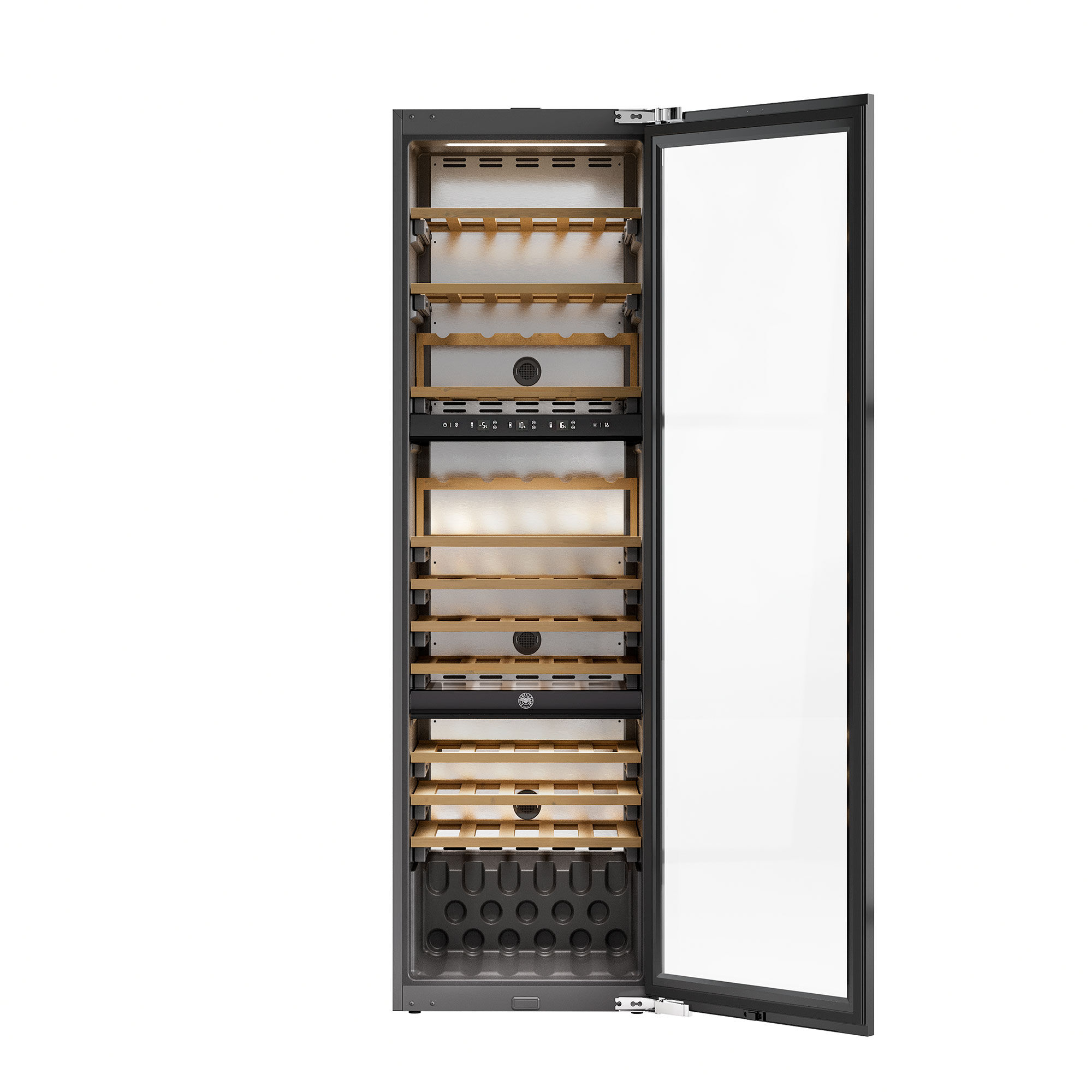 Bertazzoni Rwc177b4tpnp Integreret Vinkøleskab 177   56 Cm  Door-on-door