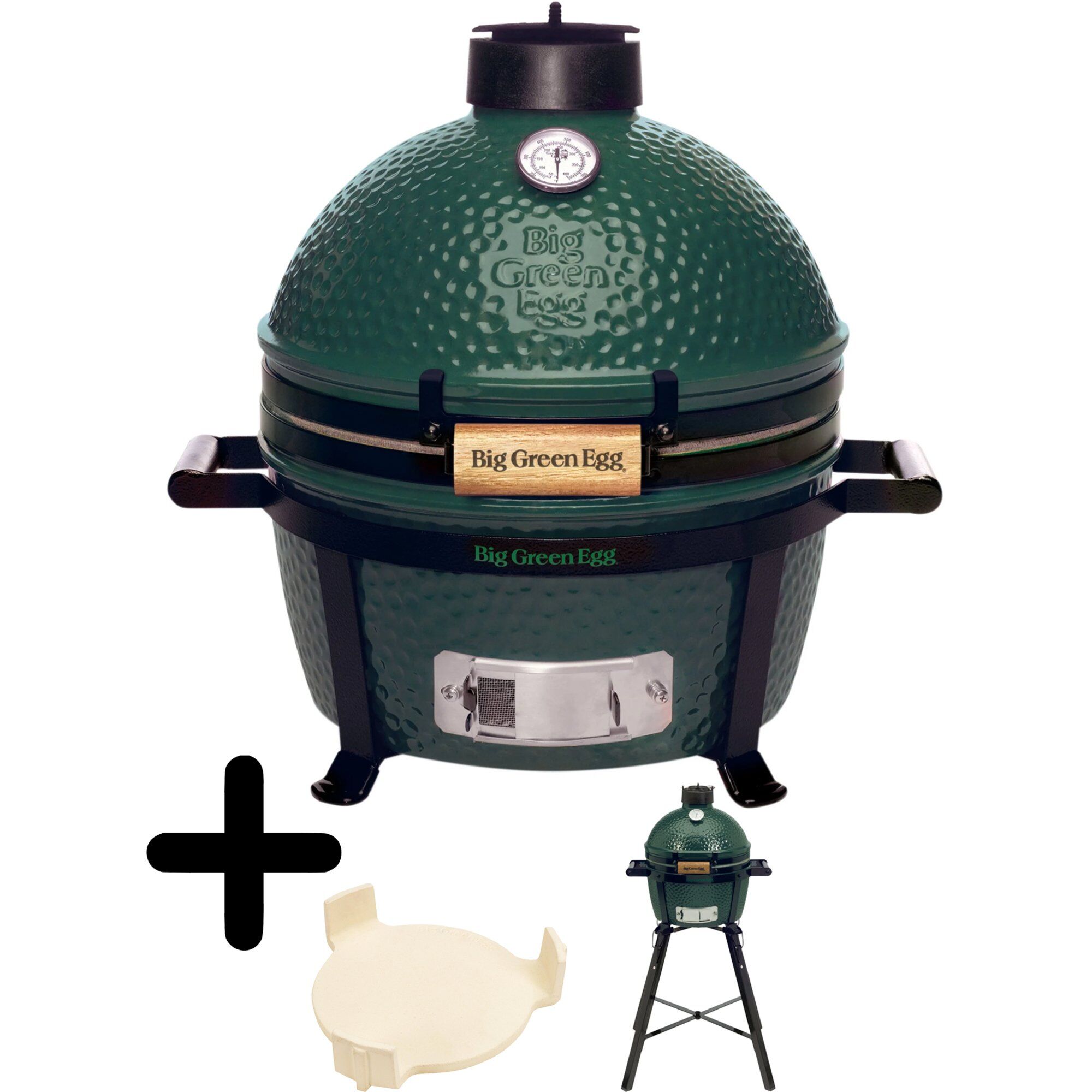 Big Green Egg Kulgrill Med Conveggtor Bagesten Og Stativ  Minimax