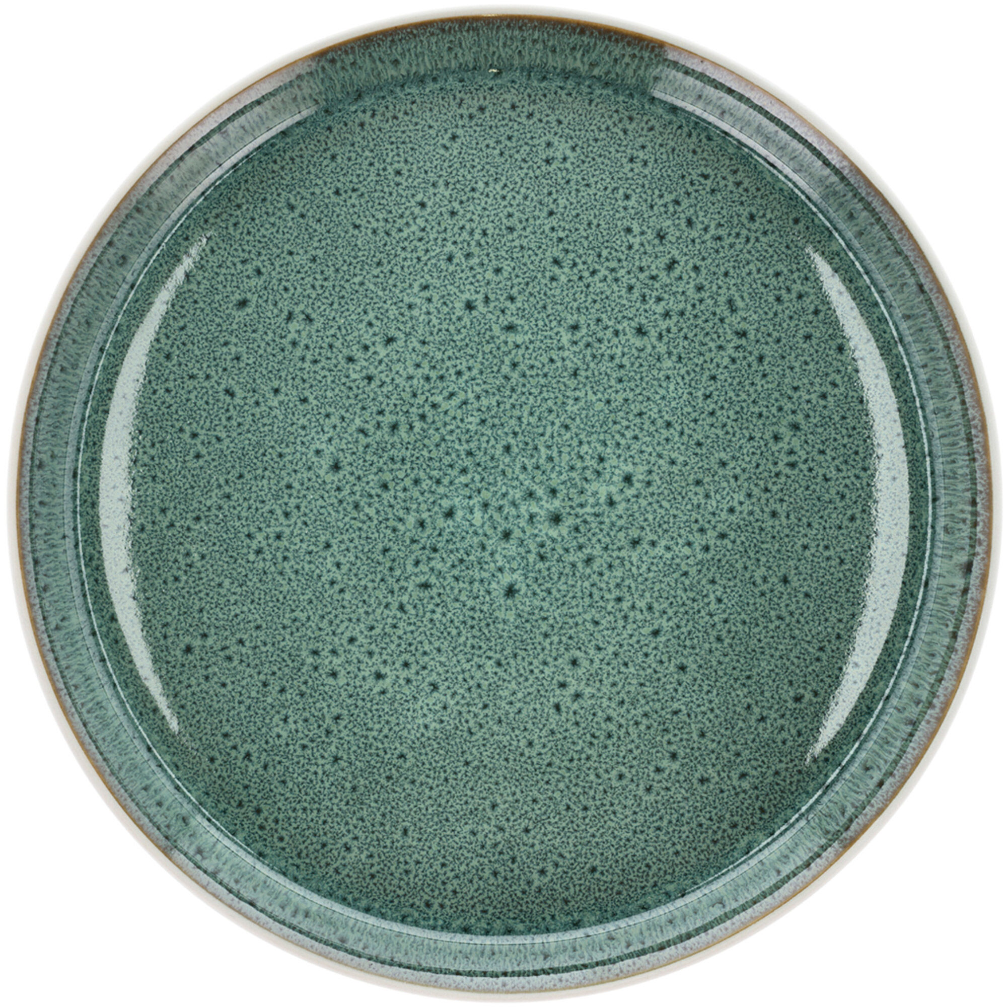 Bitz Gastro Middagstallerken 27 Cm  Hvid Grøn