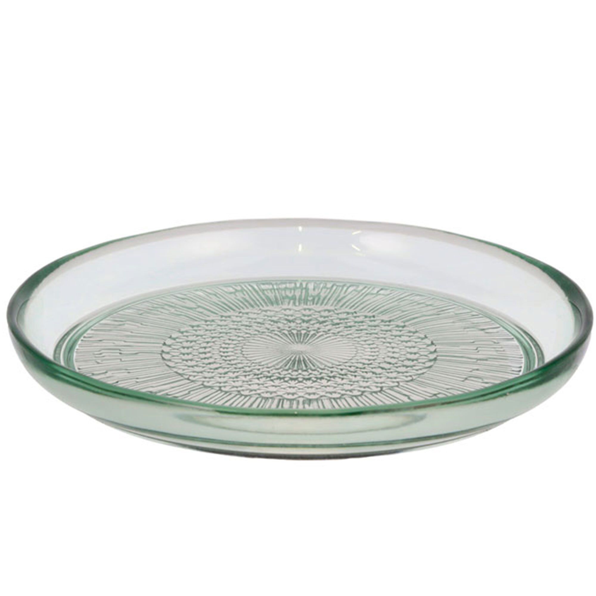 Bitz Kusintha Glastallerken ø18 Cm  Grøn