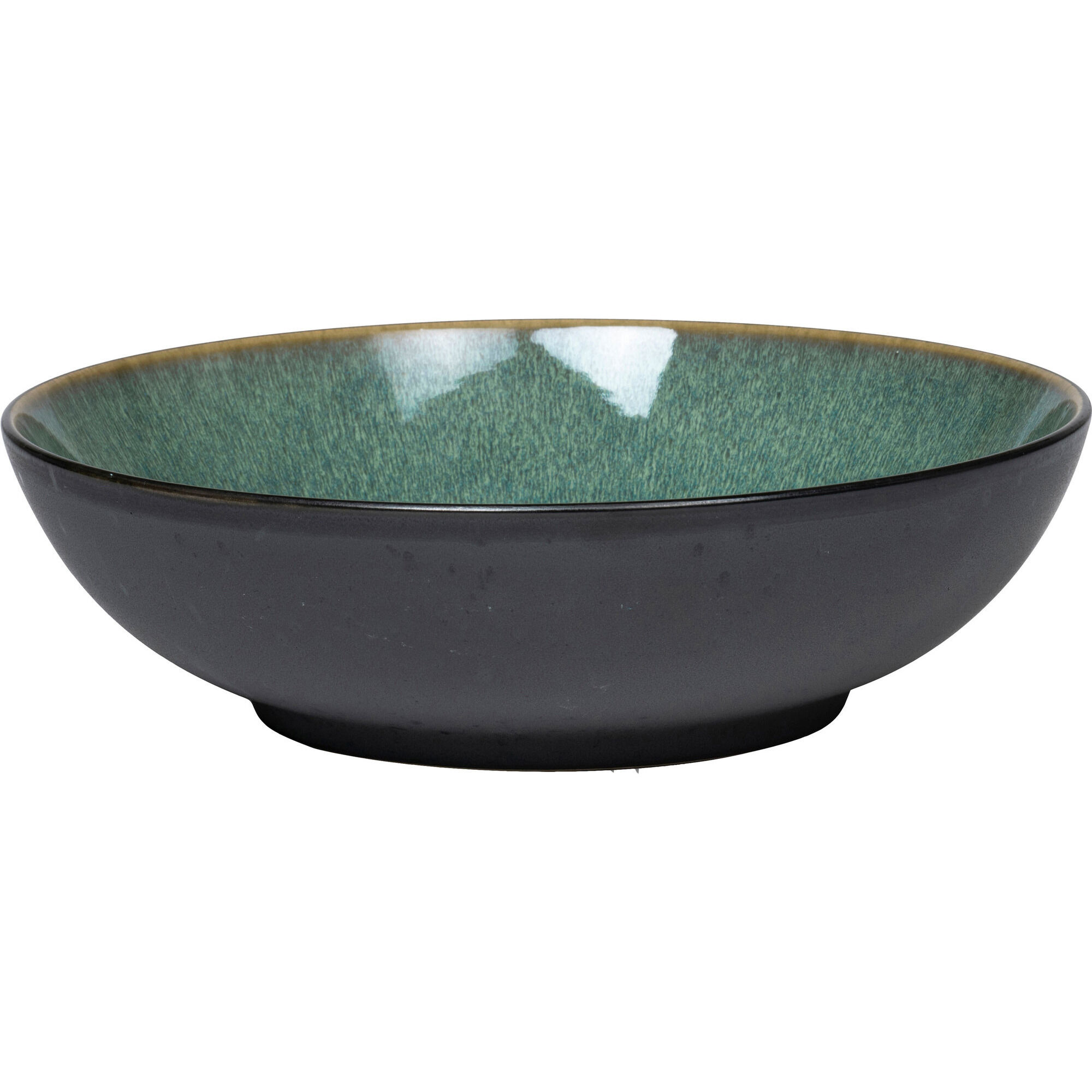 Bitz Salatskål 24 Cm Sort Grøn