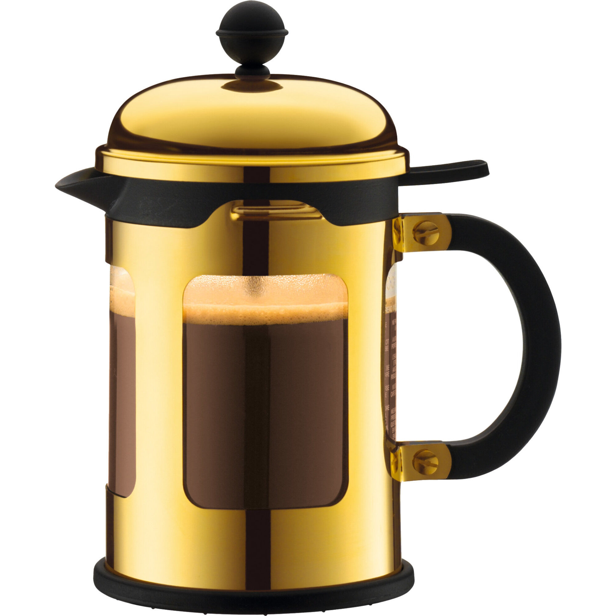Bodum Chambord Kaffebrygger   Kopper  Guld