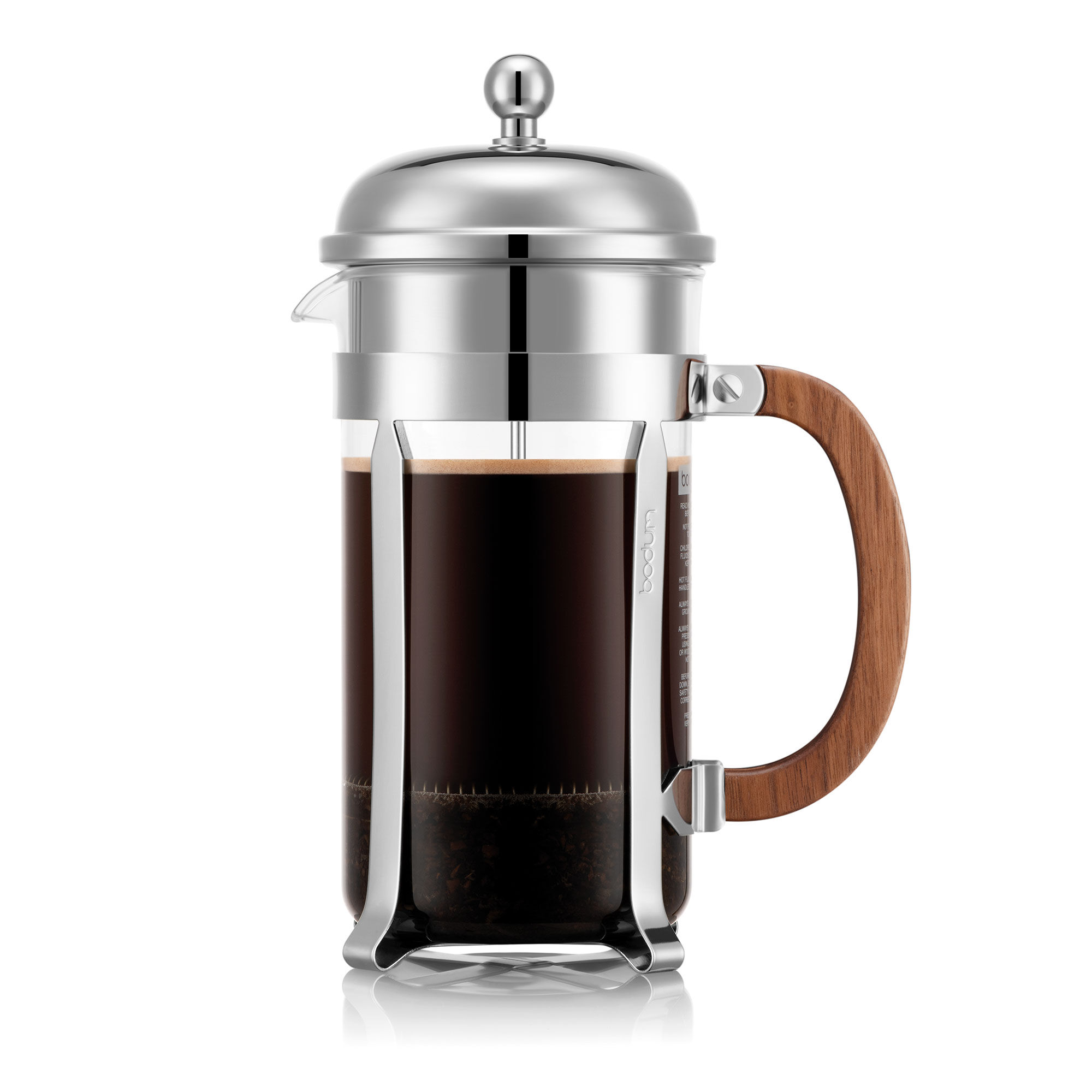 Bodum Chambord Stempelkande   Kopper  Træ