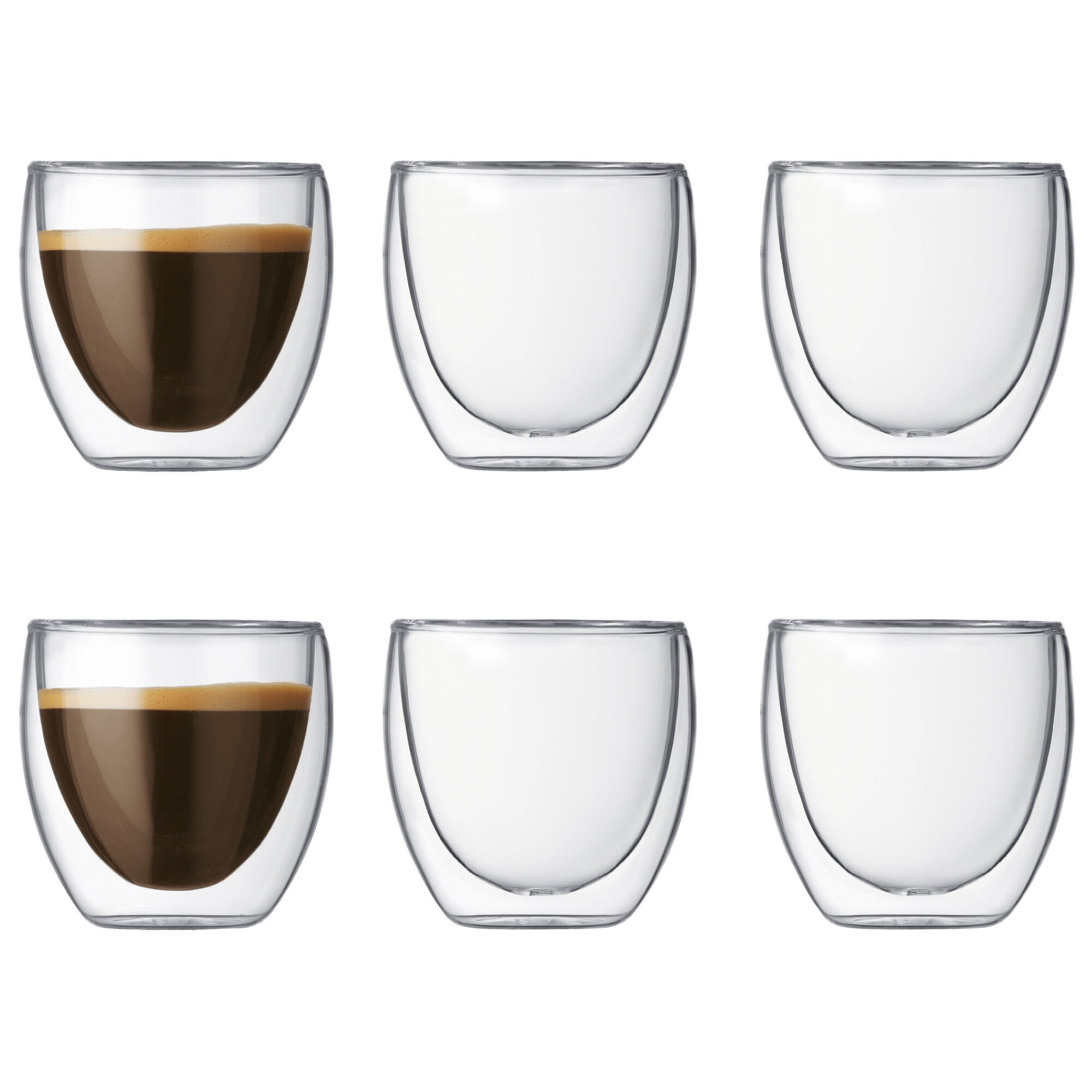 Bodum Pavina Dobbeltvægget Espresso Glas    08      Stk