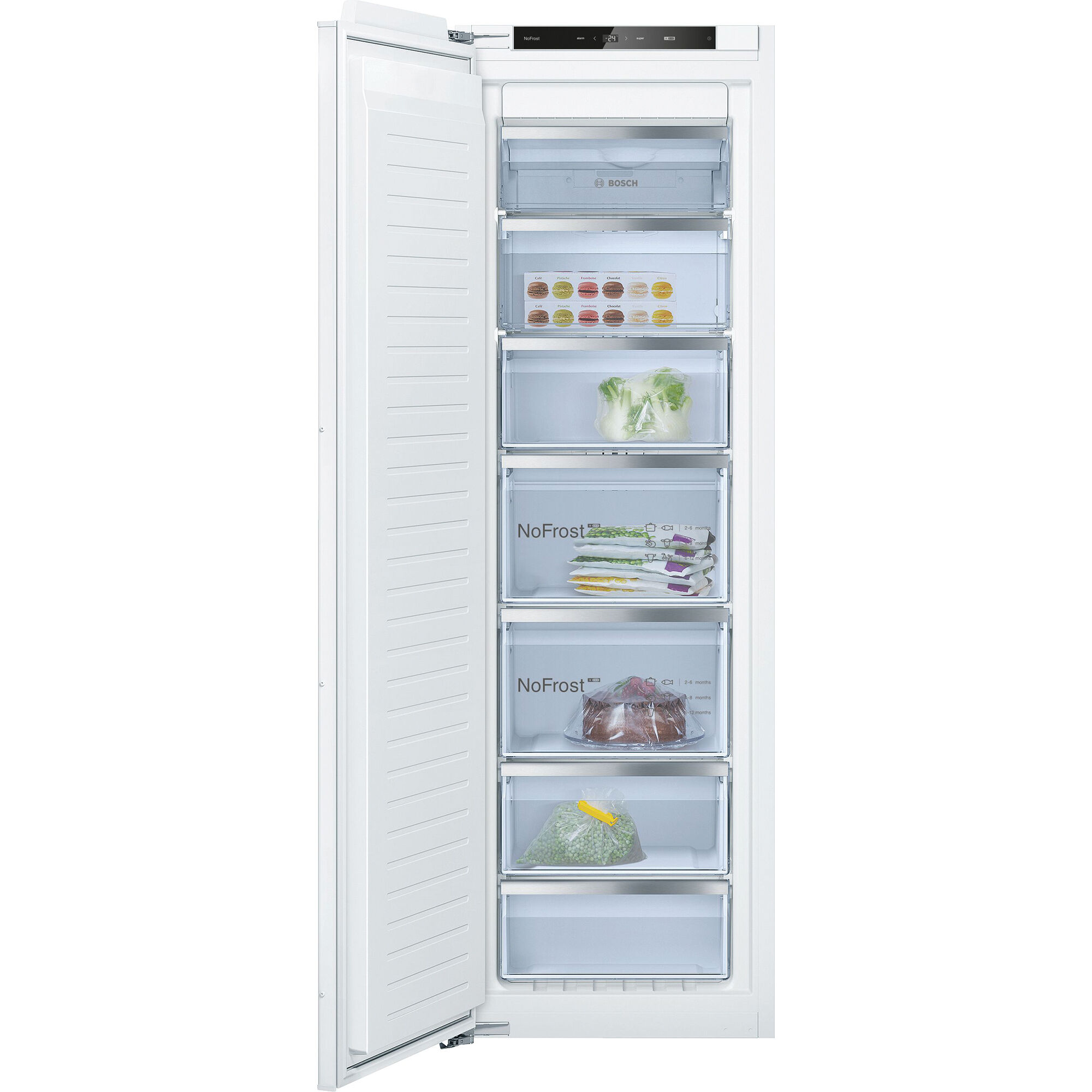 Bosch Gin81vee0 Serie   Integreret Fryser 177      55   Cm