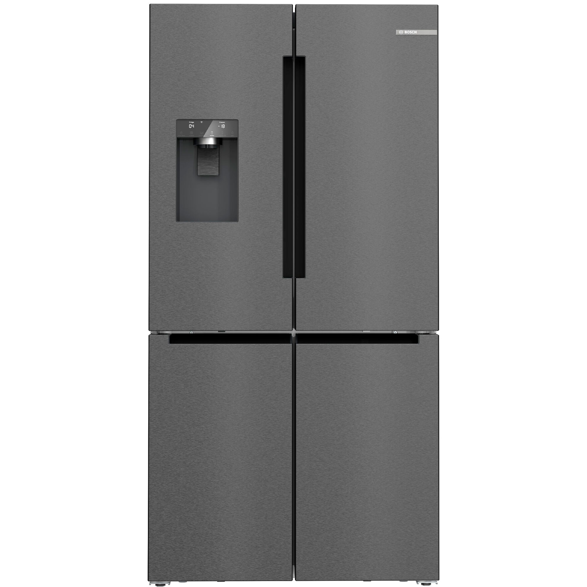 Bosch Kfi96axea Serie   Fritstående Kombiskab 183    90   Cm  Antracit