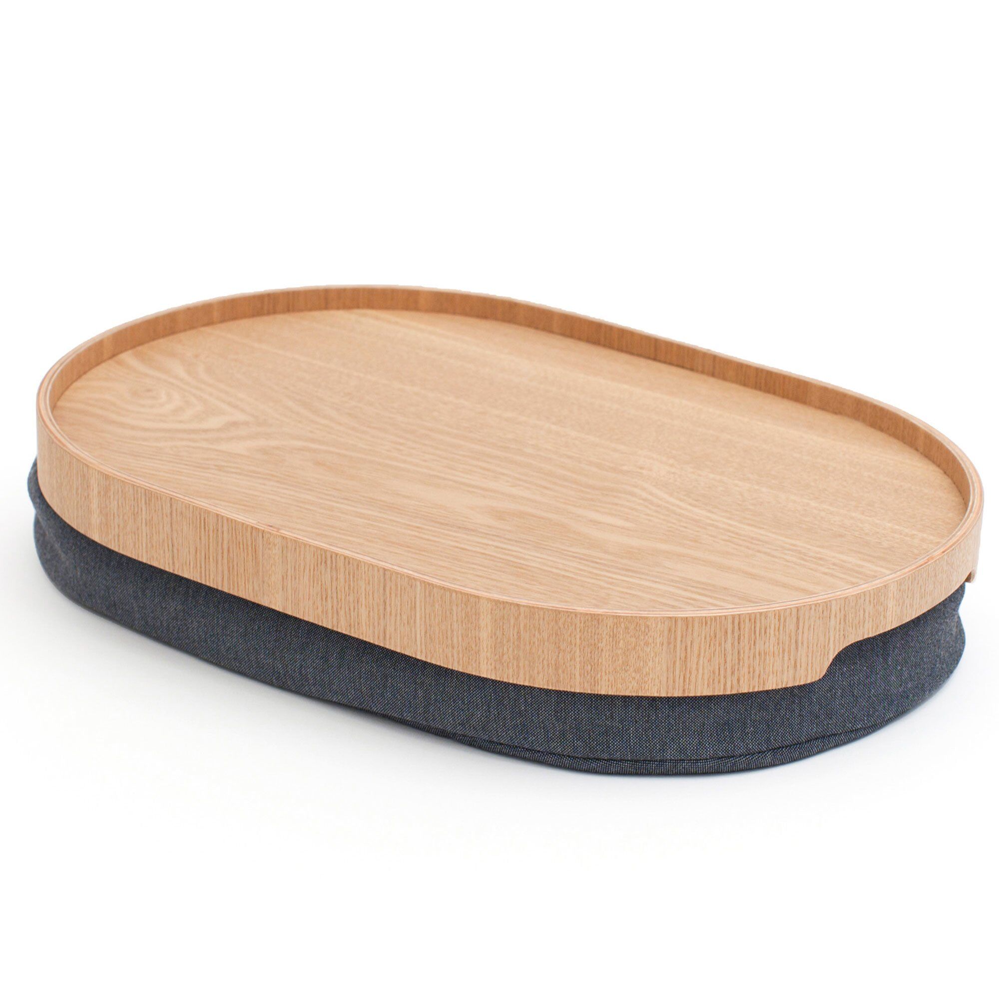 Bosign Curveline Serveringsbakke Anti-slip  Medium  Piletræ