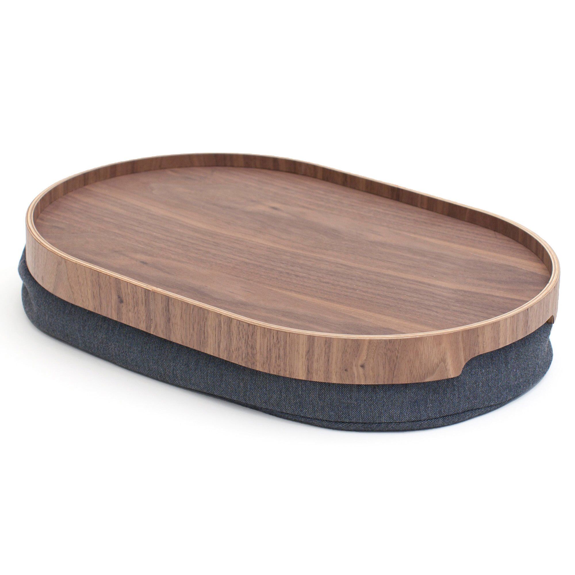 Bosign Curveline Serveringsbakke Anti-slip  Medium  Valnød