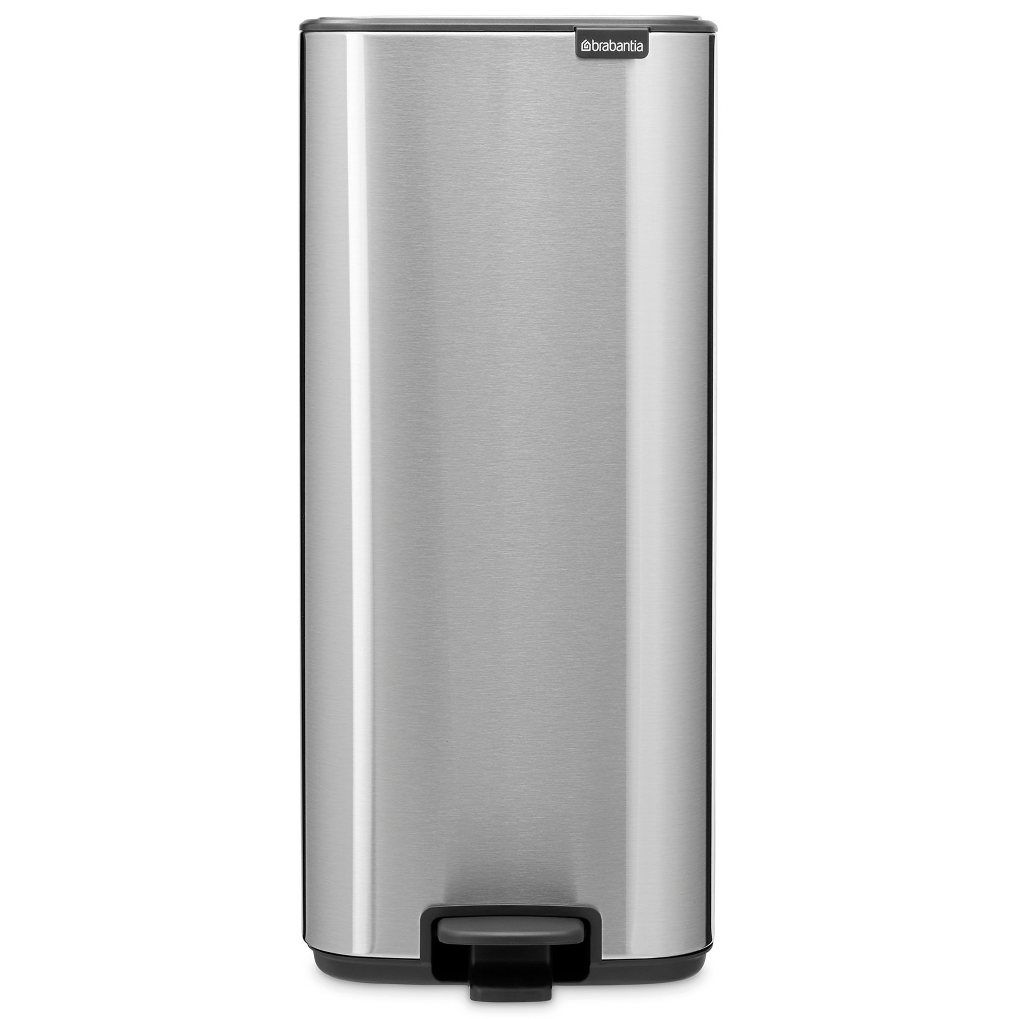Brabantia Bo Pedalspand 30 Liter  Matbørstet Stål