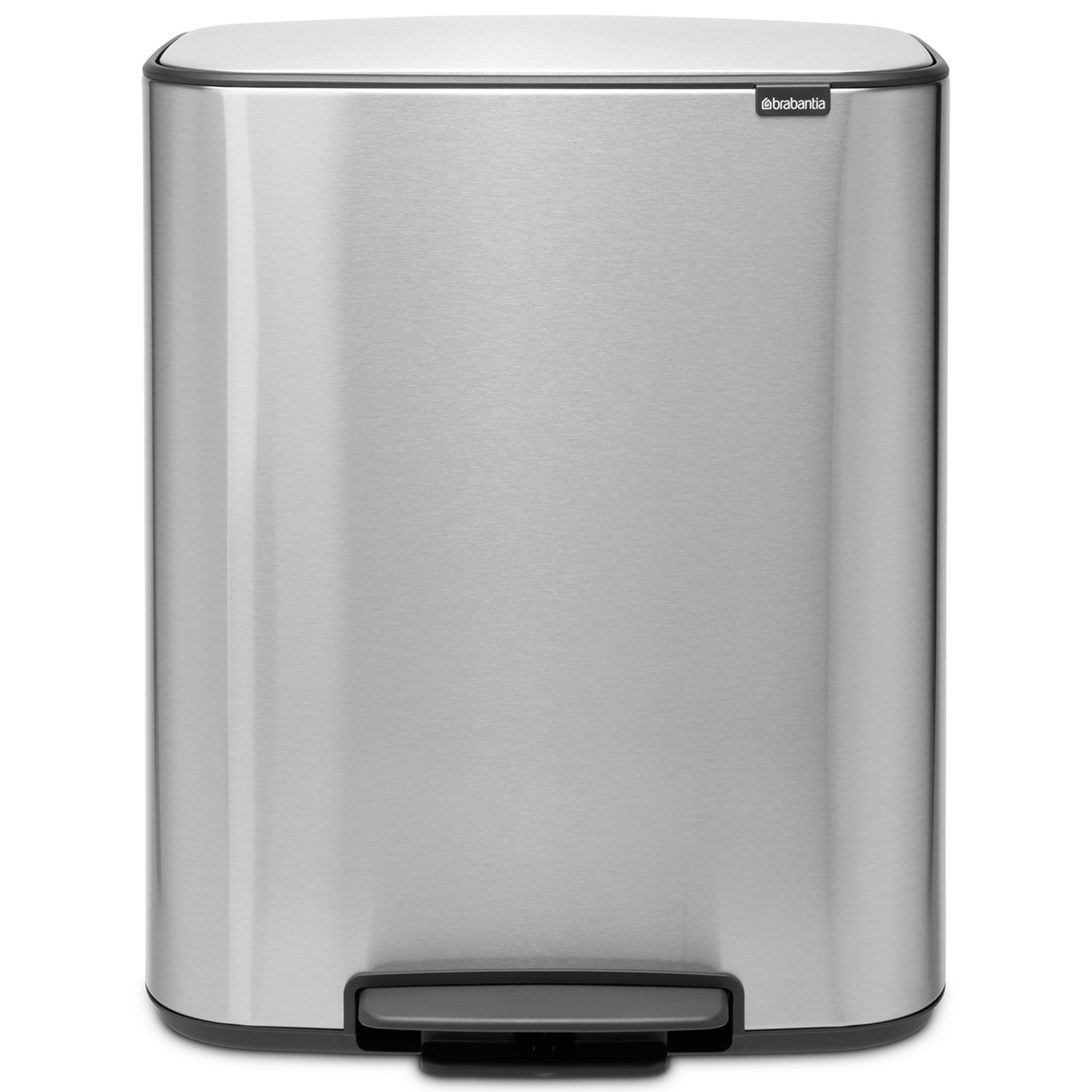 Brabantia Bo Pedalspand     30 Liter  Matbørstet Stål