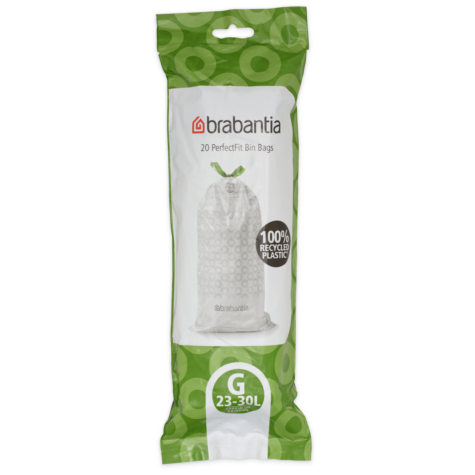 Brabantia Perfectfit Affaldsposer   23-30 Liter  20 Stk