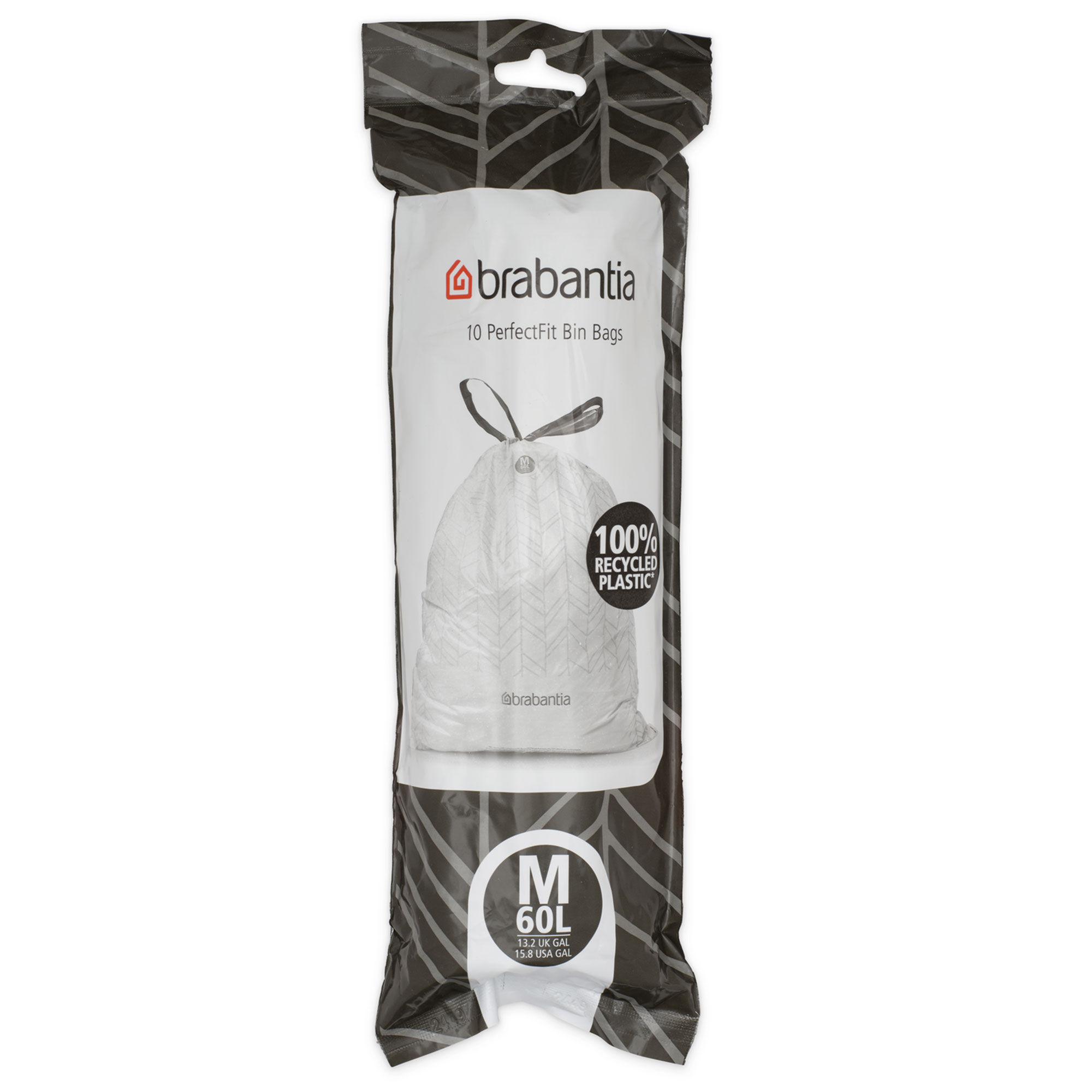 Brabantia Perfectfit Affaldsposer   60 Liter  10 Stk