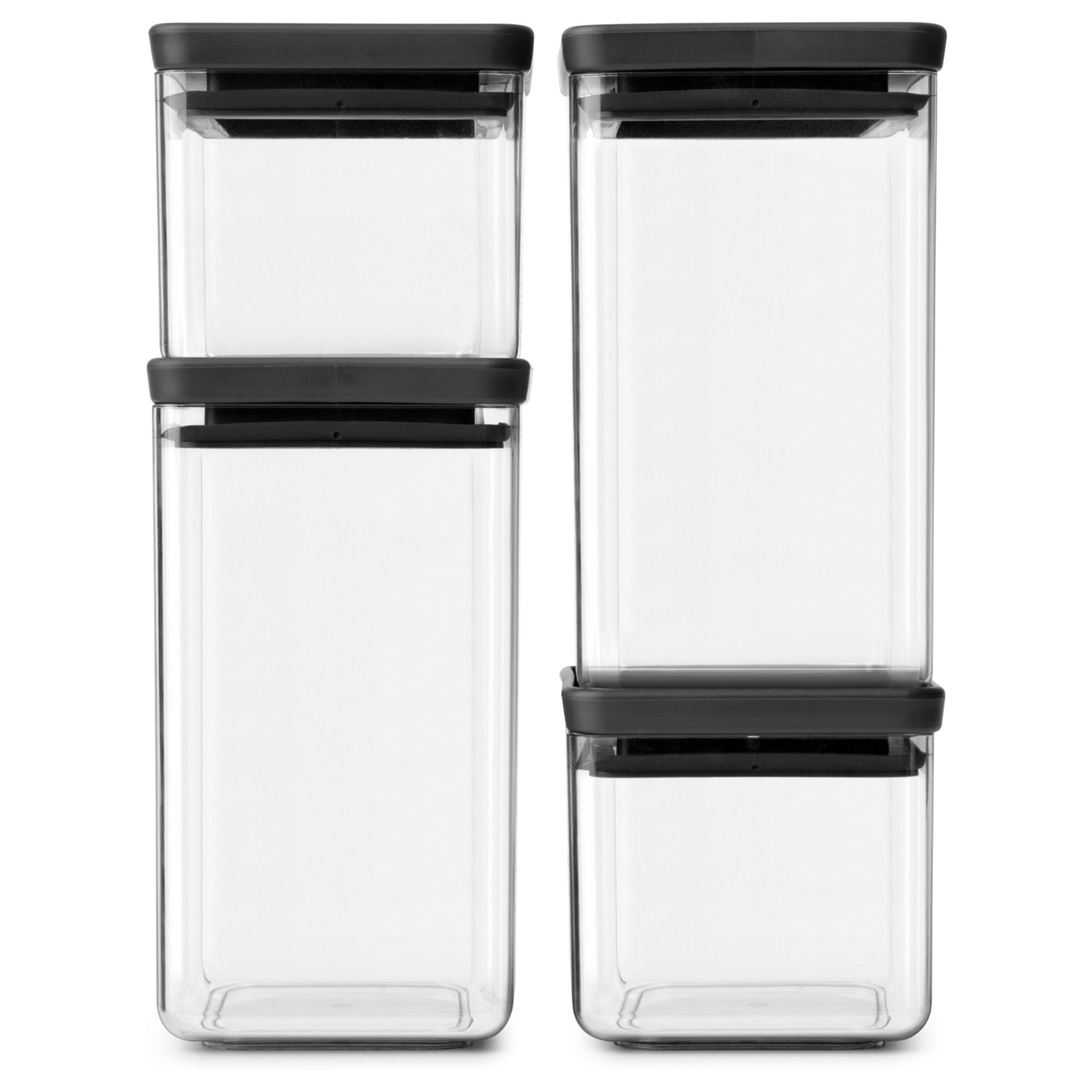 Brabantia Tasty  Opbevaringsbeholder  Mørkegrå     Stk