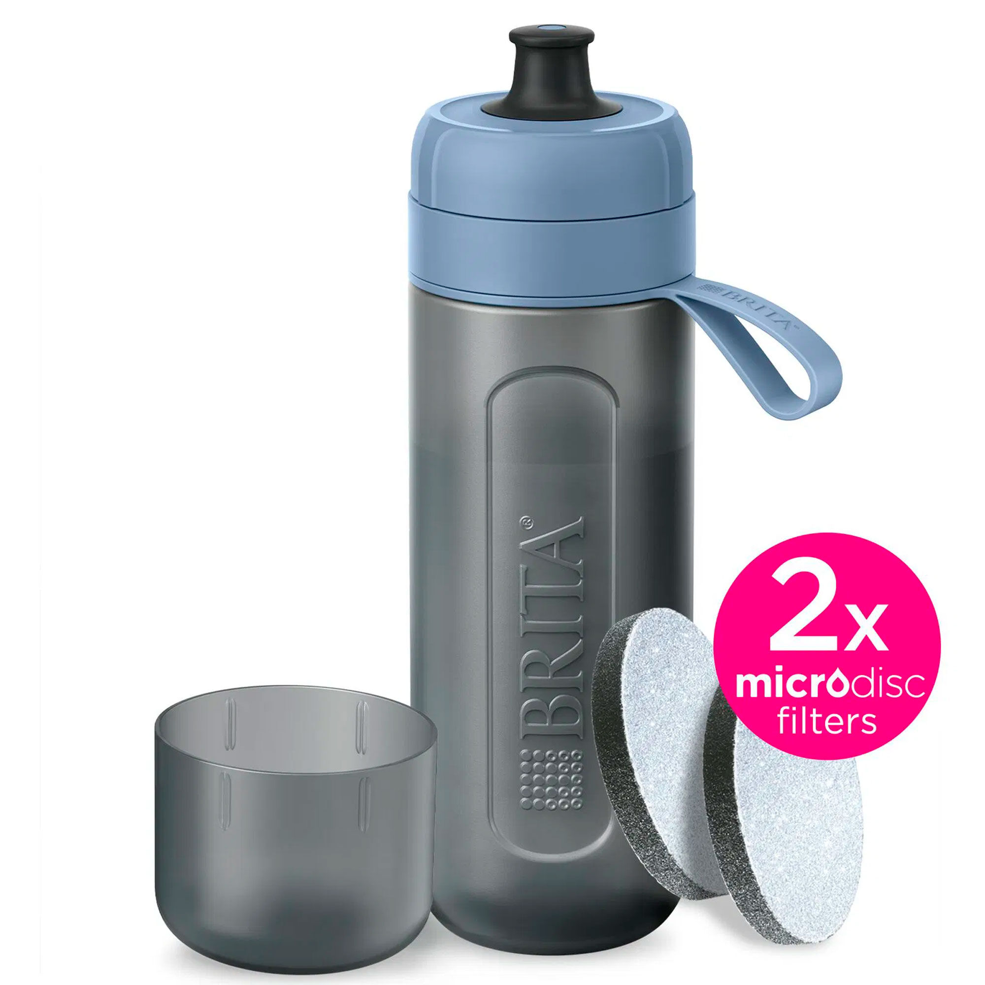 Brita Active Vandflaske     Liter  Blå