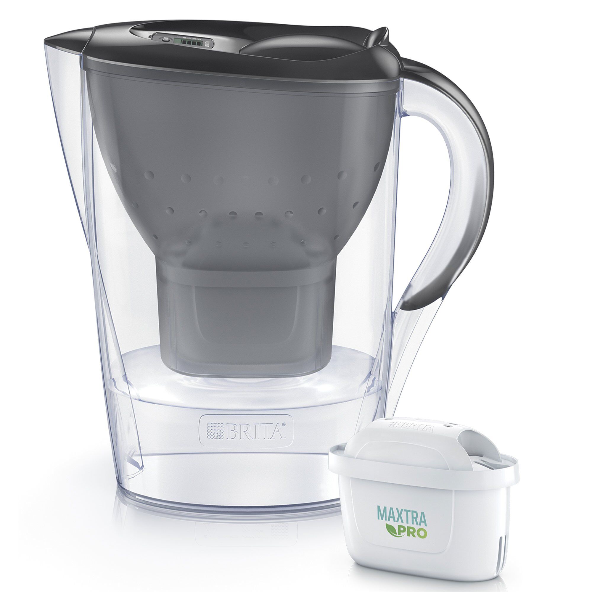 Brita Marella Vandfilterkande     Filtre  Grå