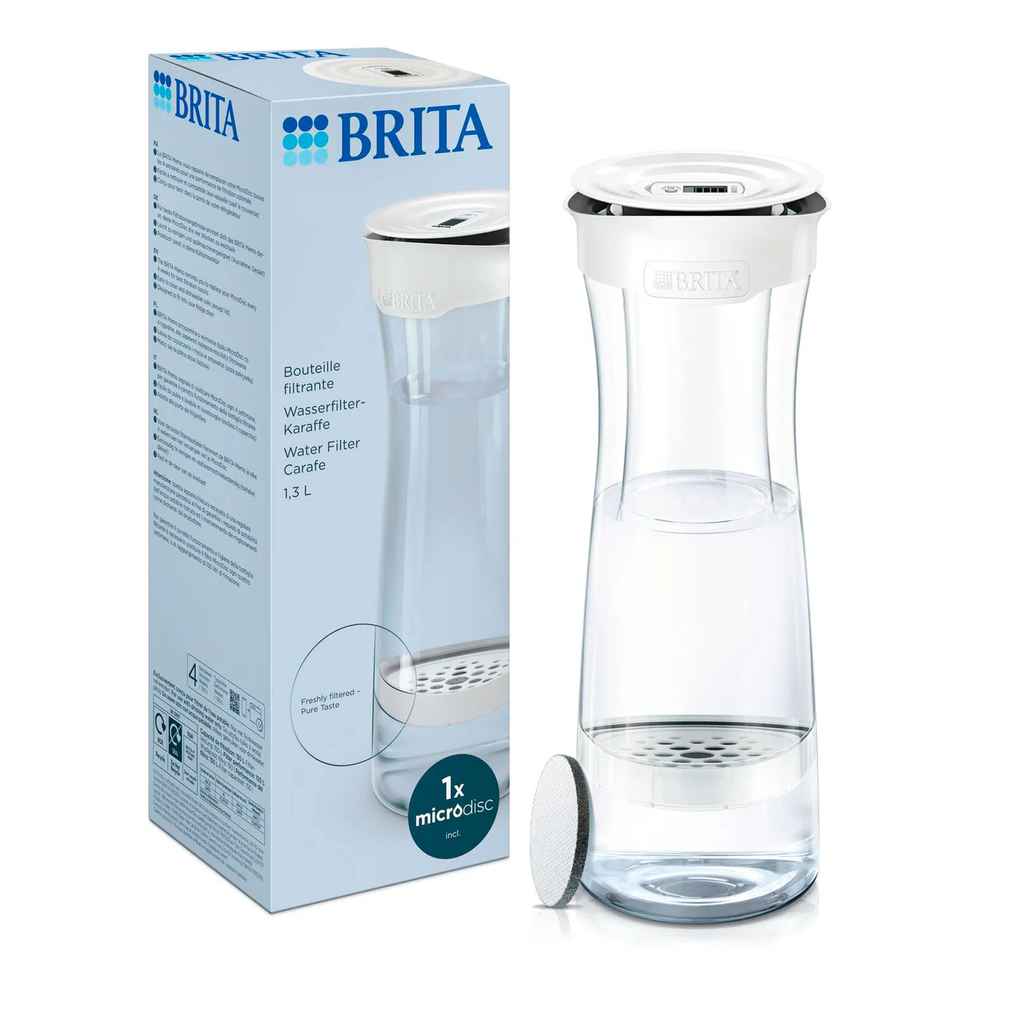 Brita Vandkaraffel  Hvid