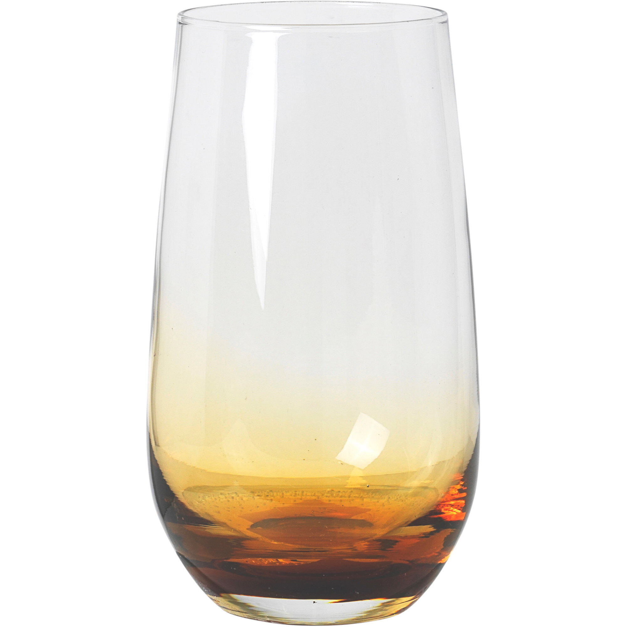 Broste 55 Cl  Amber Mundblæst Drikkeglas